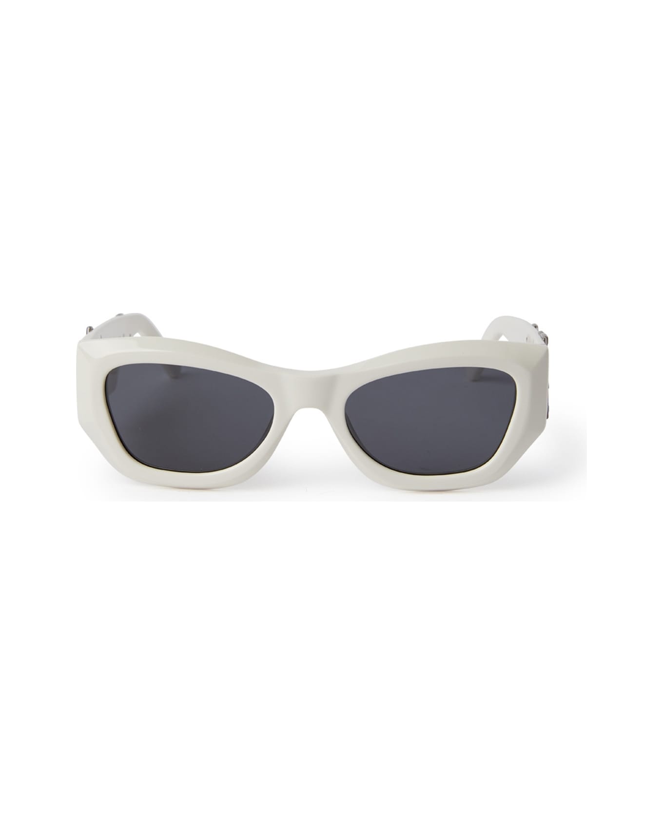 Palm Angels Canby White Sunglasses - Bianco