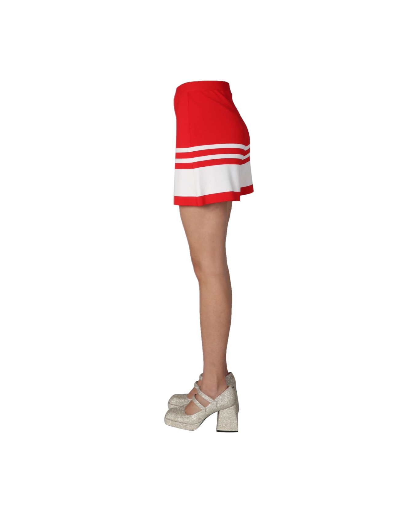 Boutique Moschino "sailor Mood" Shorts - RED