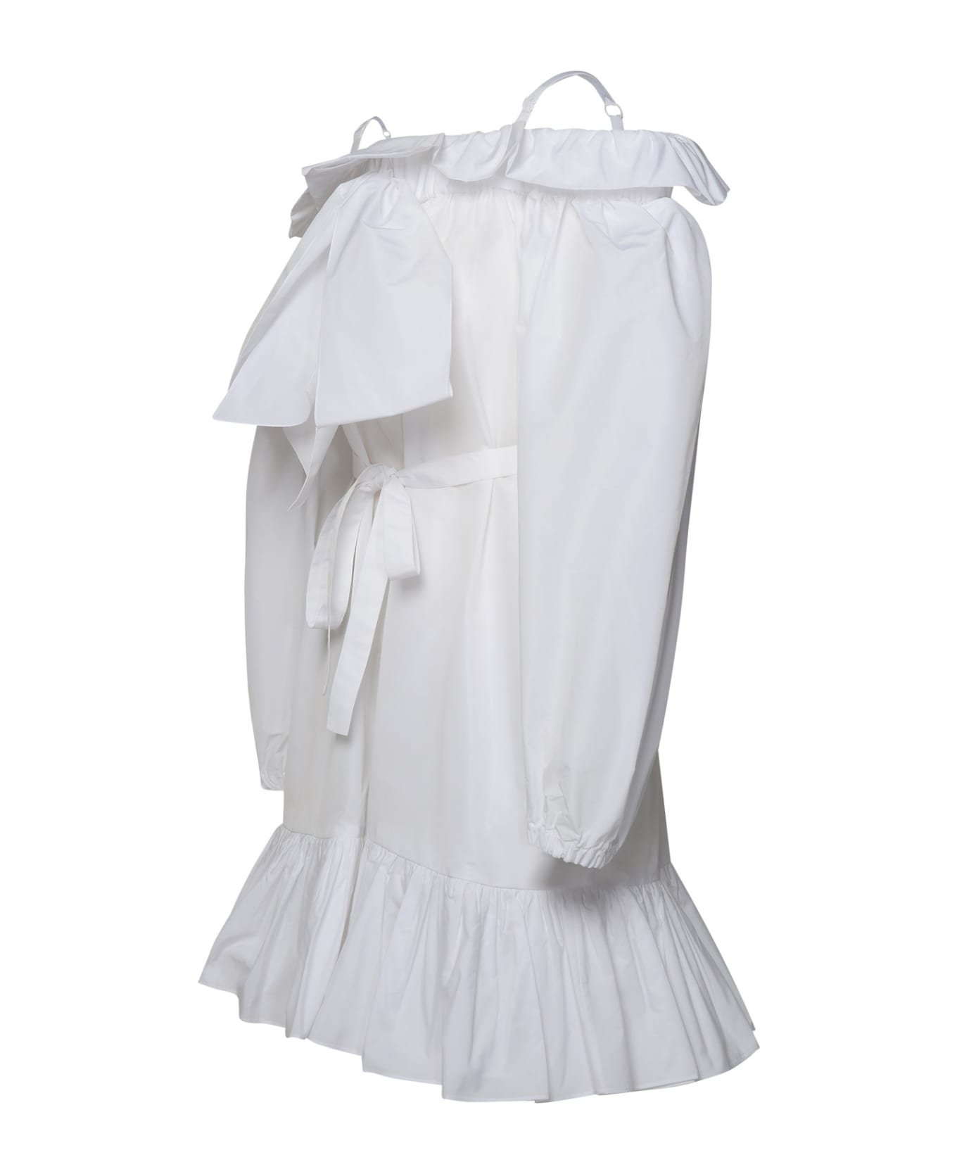 Patou White Polyester Dress - WHITE