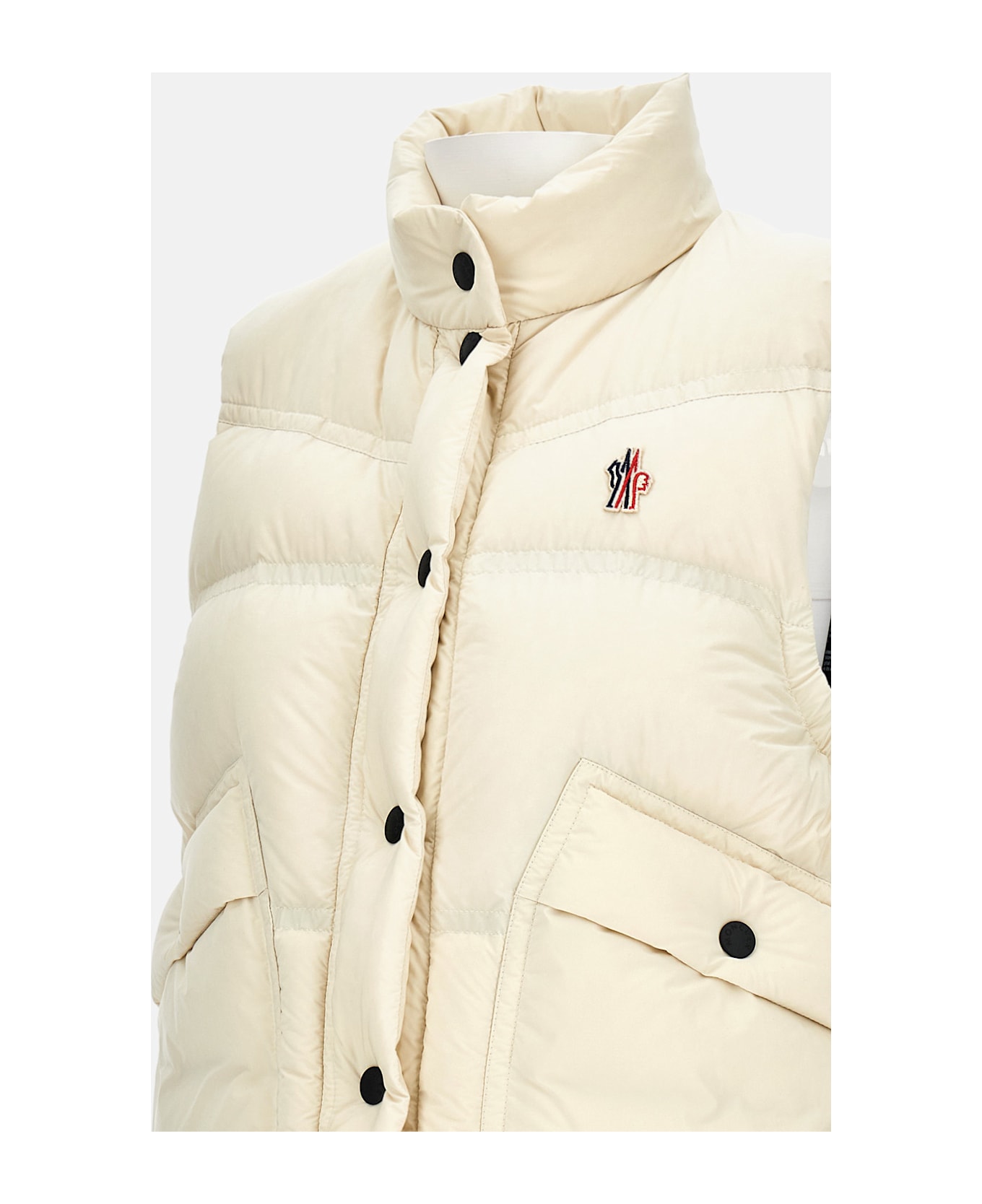 Moncler Grenoble Baise Padded Vest - WHITE