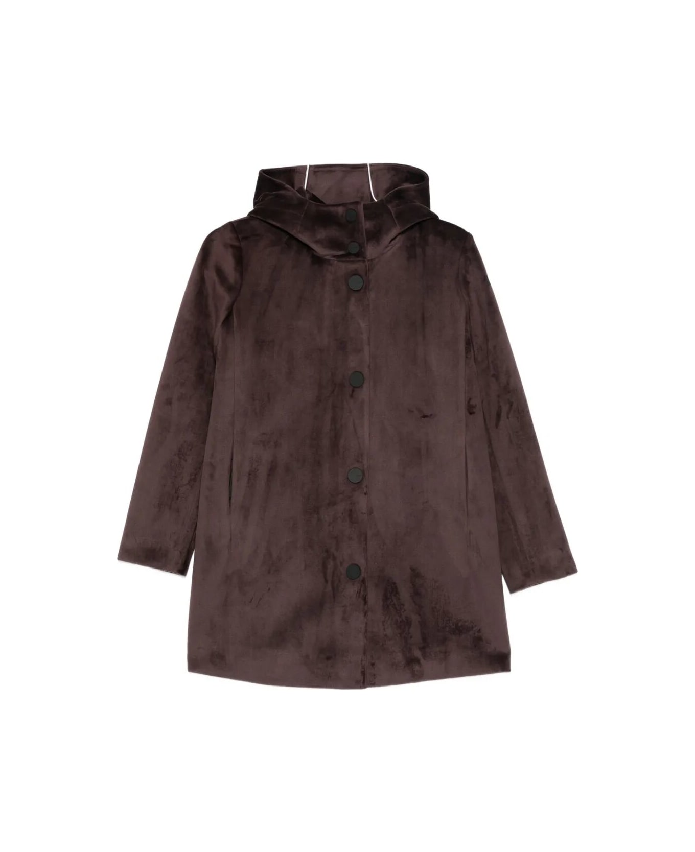 RRD - Roberto Ricci Design Velour Neo Parka Wom Jkt - Bordeaux