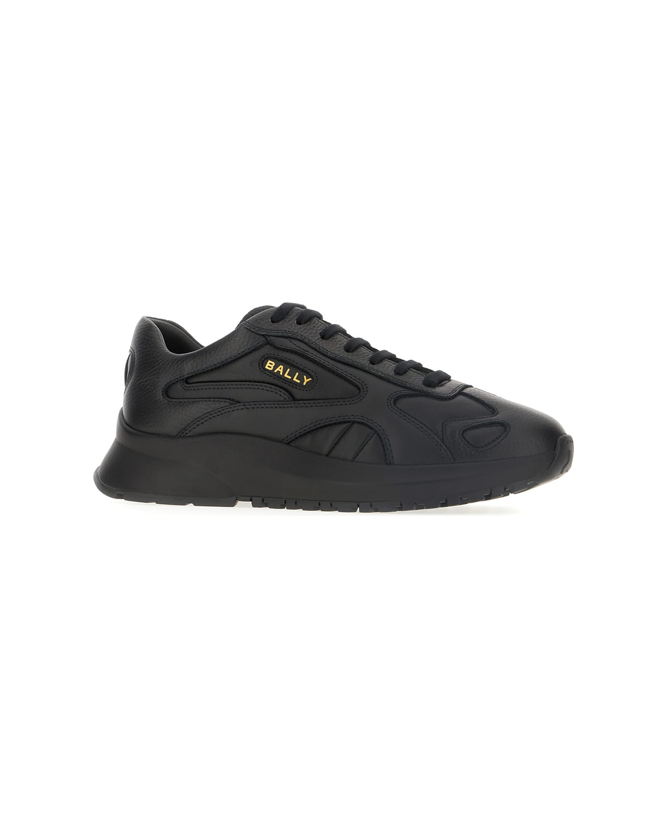 Bally Black Leather Sneakers - U901