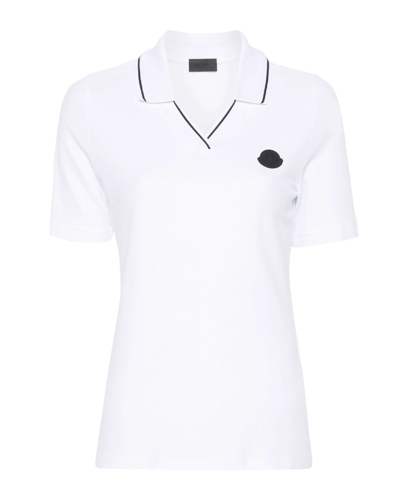 Moncler Polo Shirt - WHITE