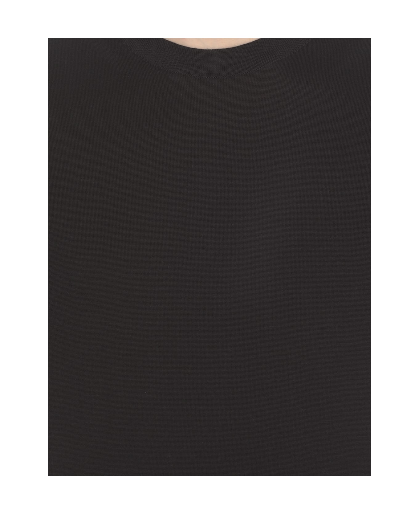John Smedley Lorca T-shirt - Black シャツ
