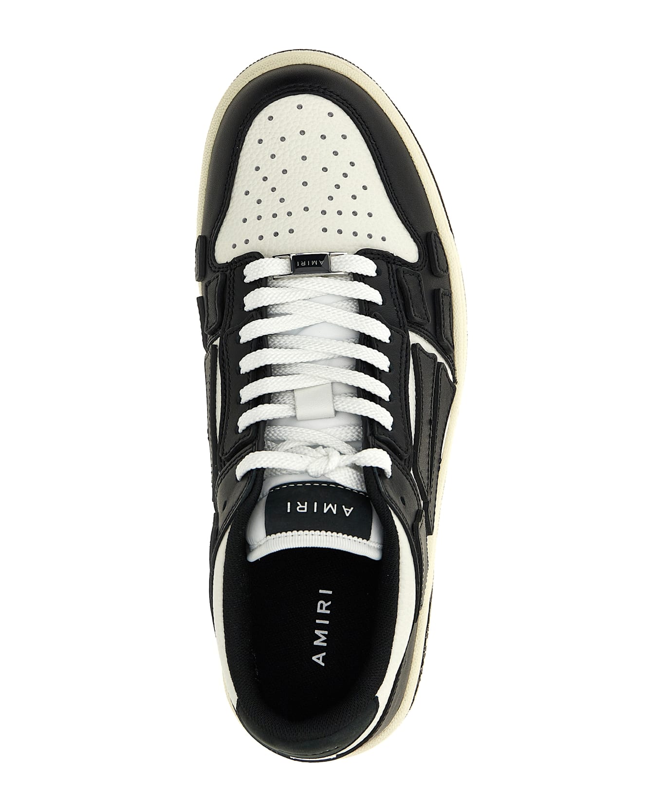 AMIRI 
skel Top Low
 Sneakers - White/Black