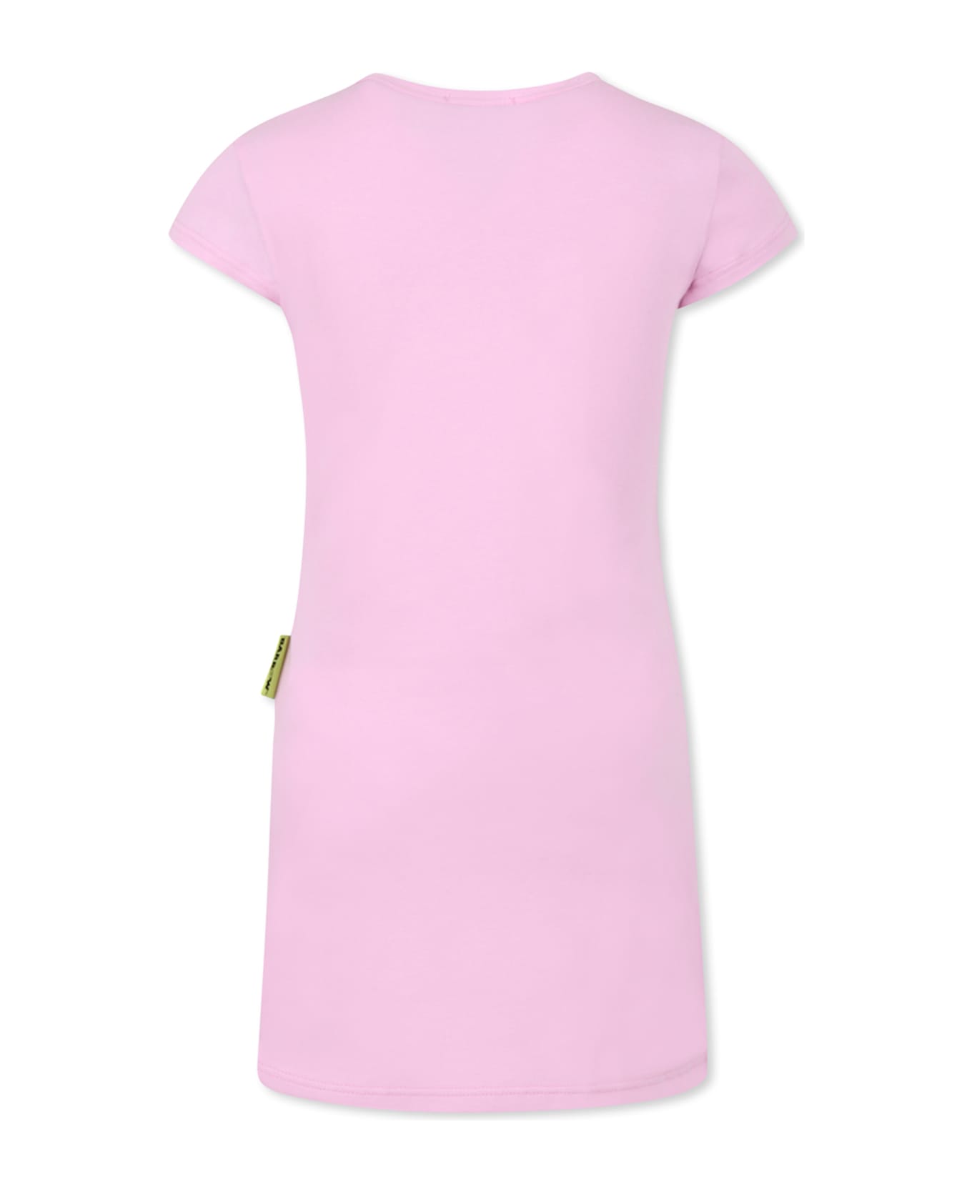 Barrow Pink Dress For Girl With Smiley - Pink
