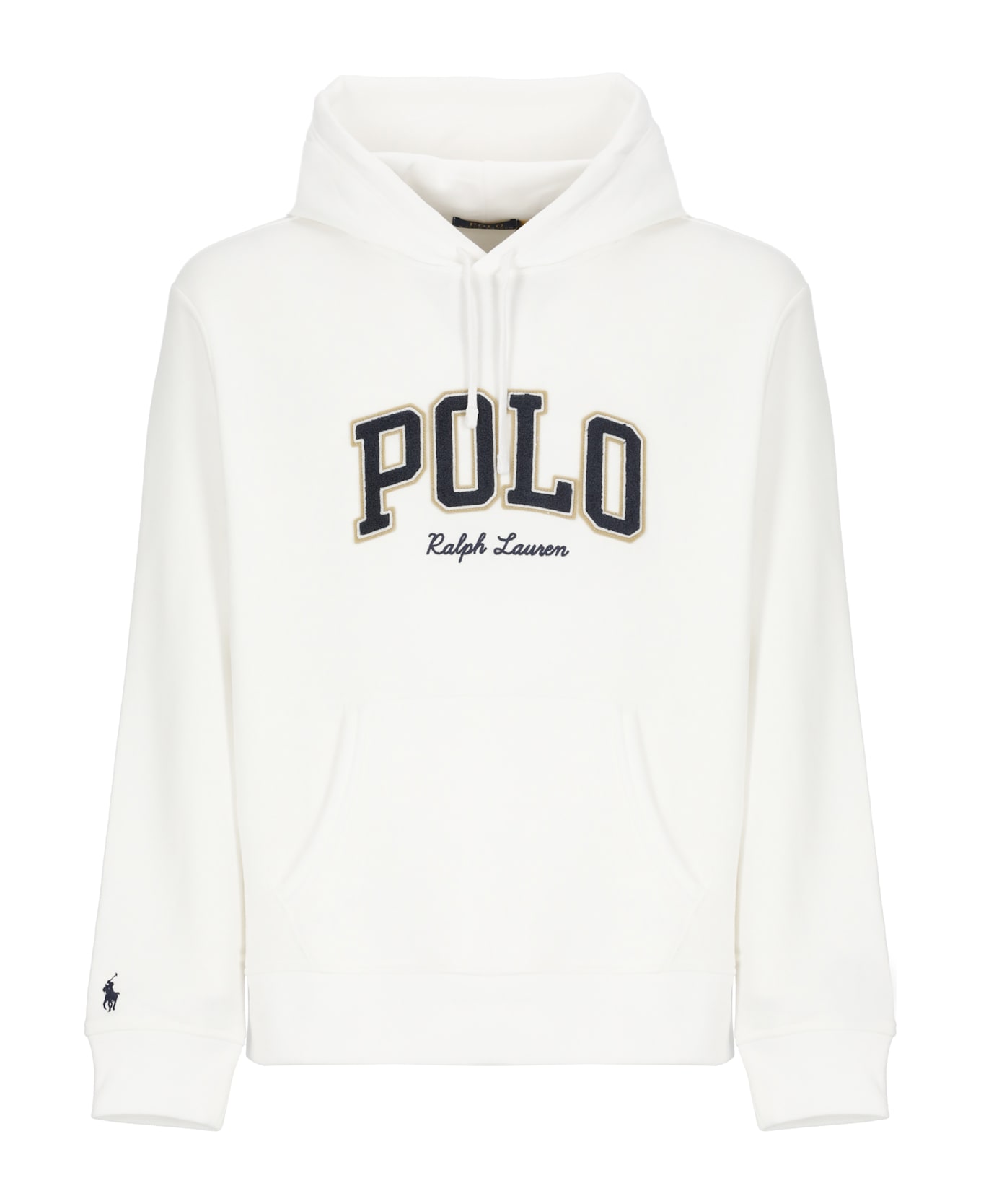 Ralph Lauren Hoodie With Logo - WHITE