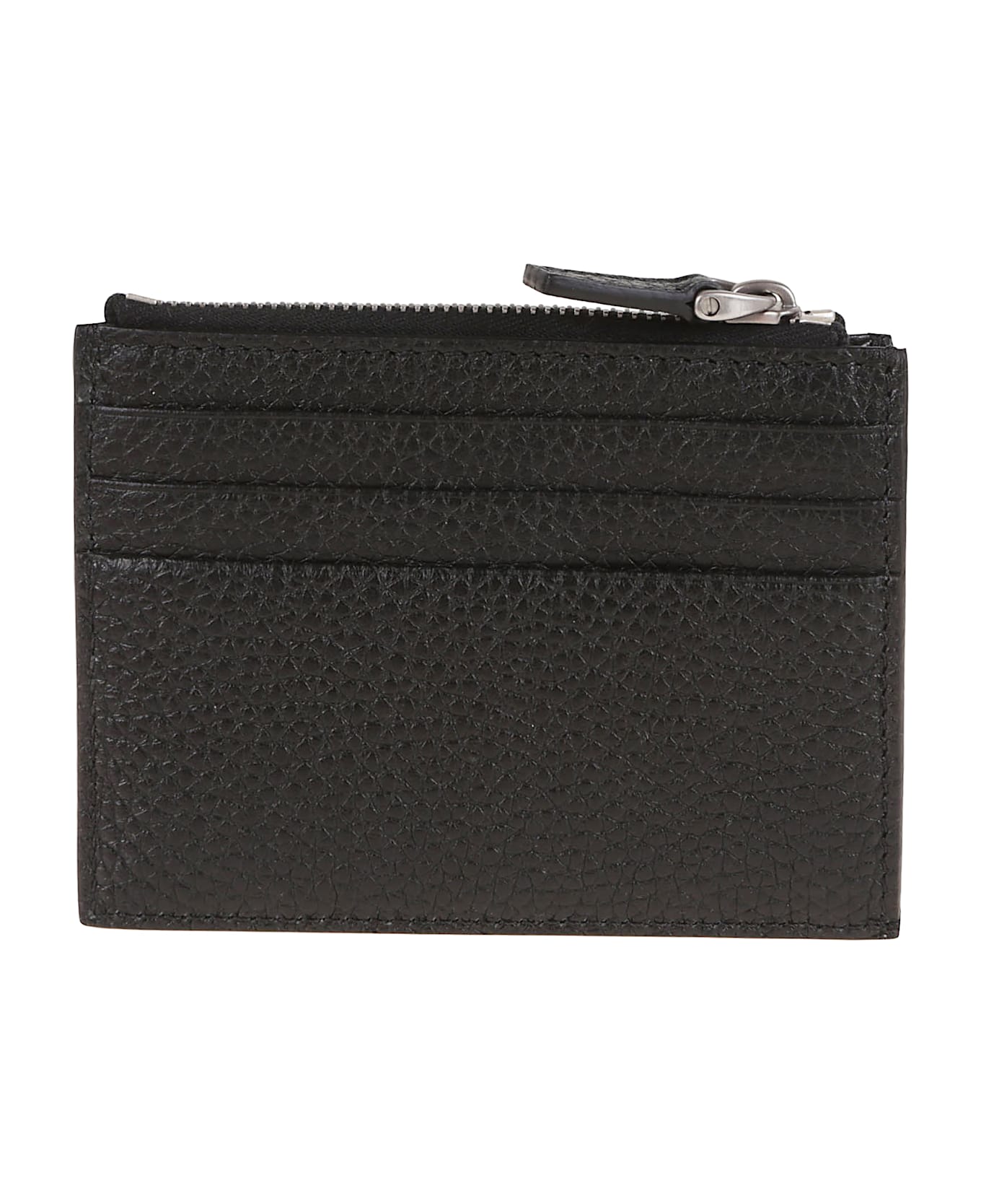 Valentino Garavani Coin Purse/card Case Rockstud - Black