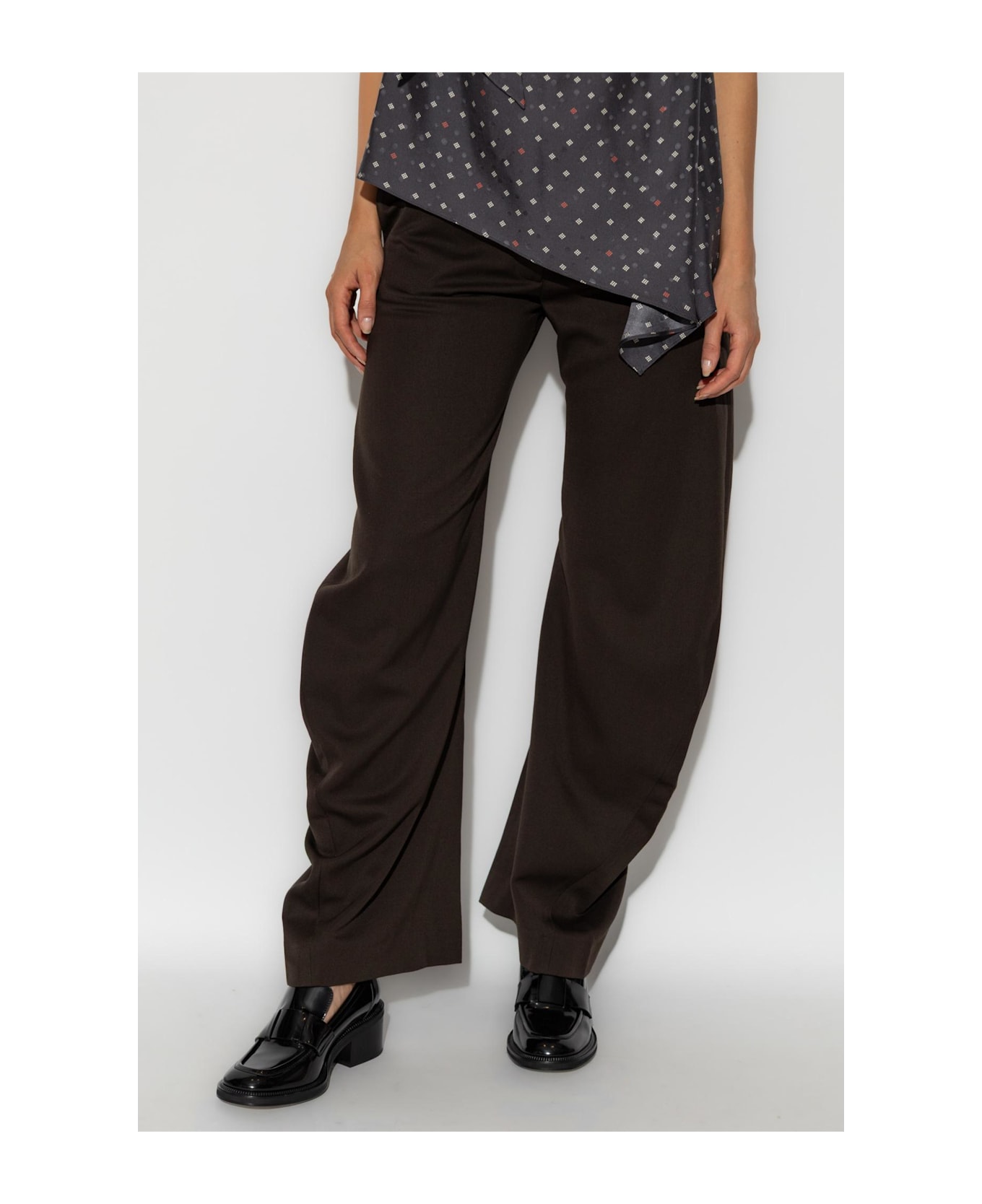 Acne Studios Wool Pants - Brown