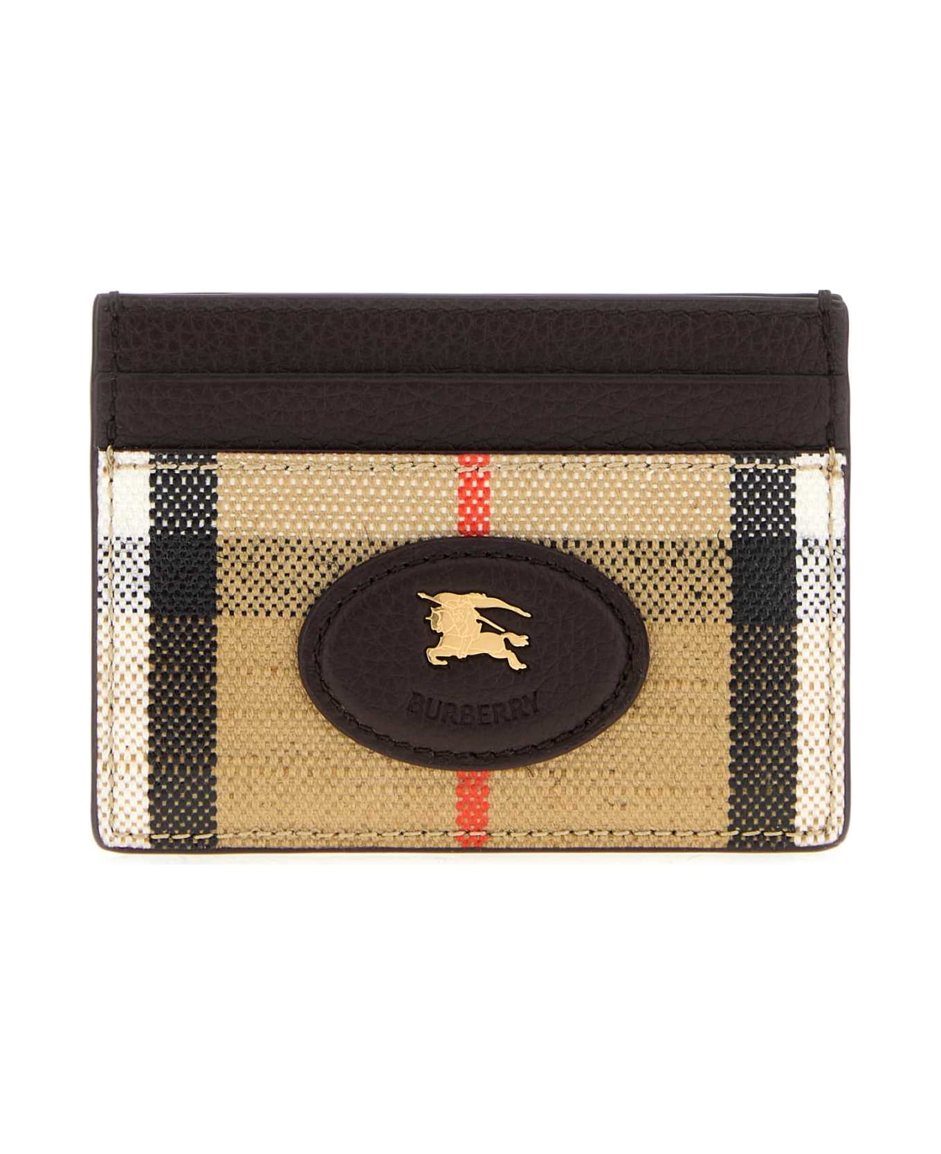 Burberry Printed Canvas Card Holder - SANDIPCHECK