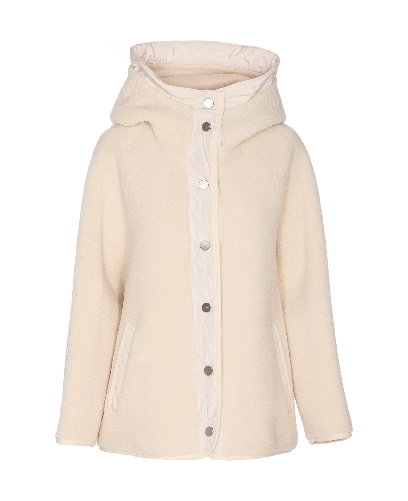 Pinko Capperi Caban - White