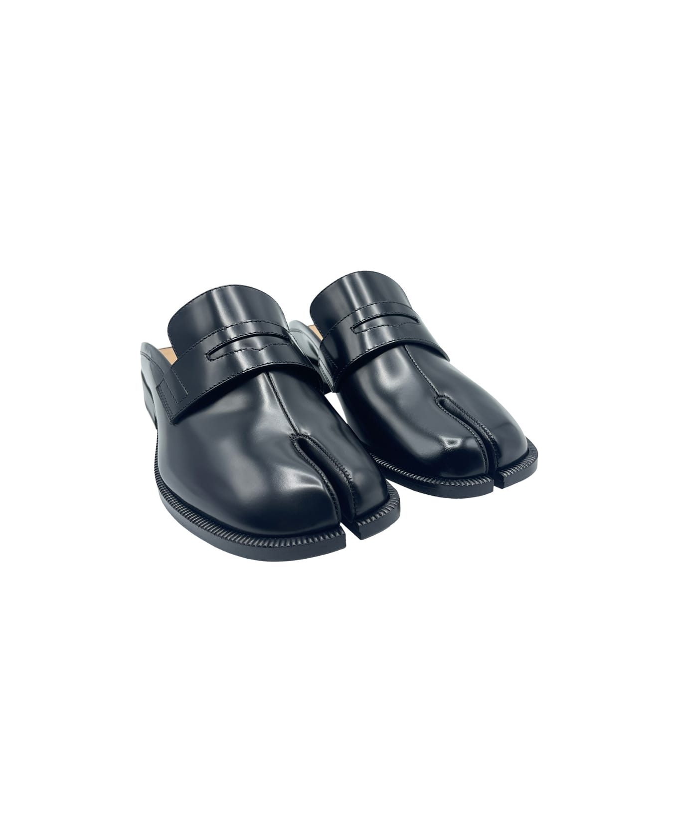 Maison Margiela Mule Tabi City -  Black