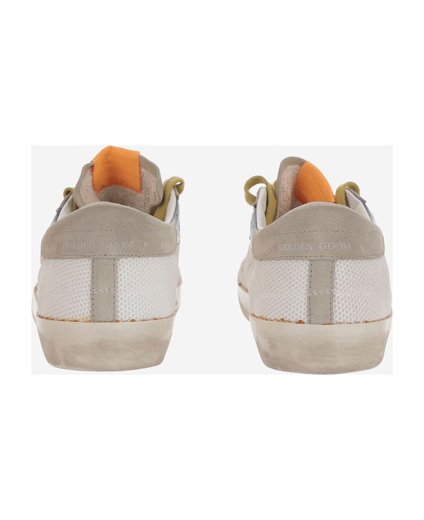 Golden Goose Superstar Mesh Sneakers - Red