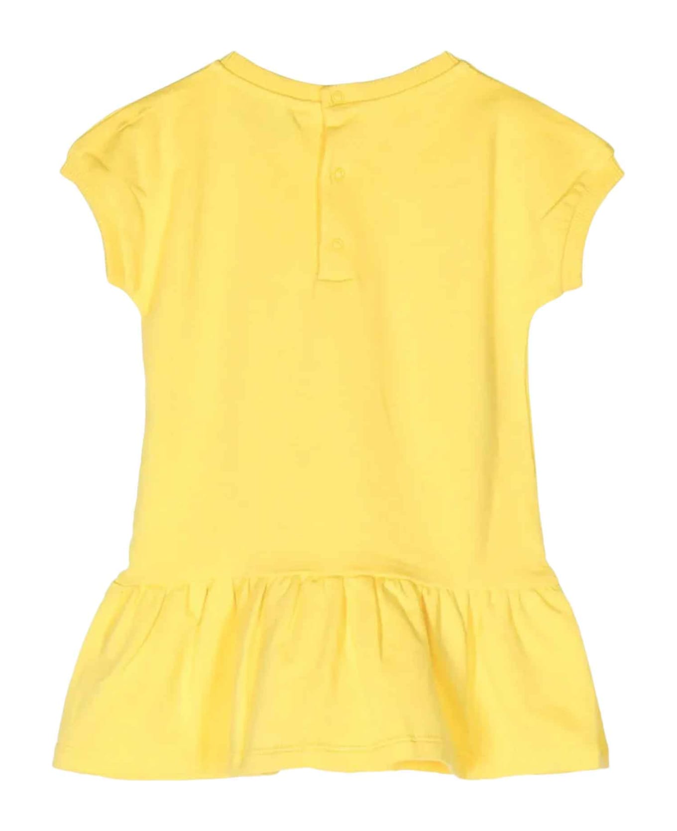 Moschino Yellow Dress Baby Girl - Giallo