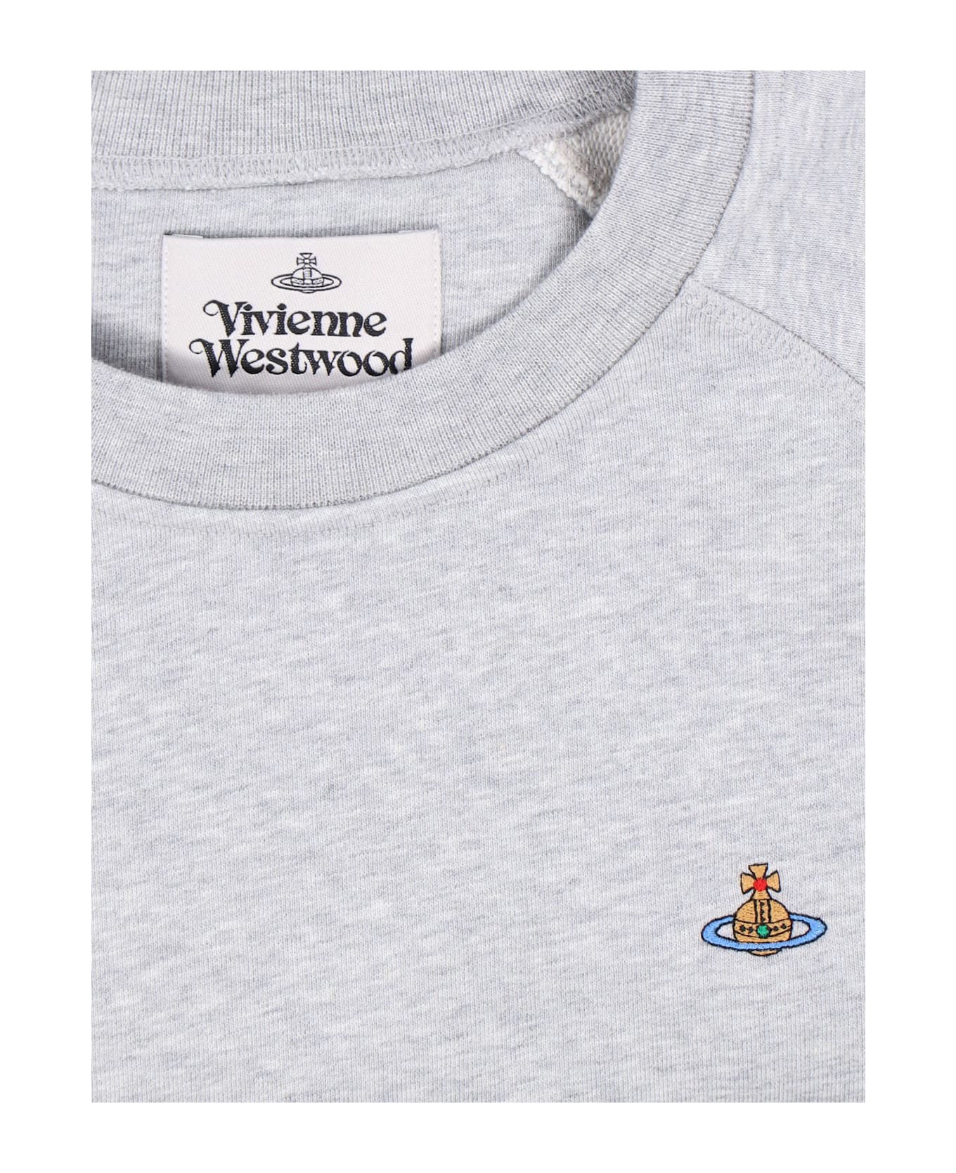 Vivienne Westwood 
orb
 Crew Neck Sweatshirt - GREY