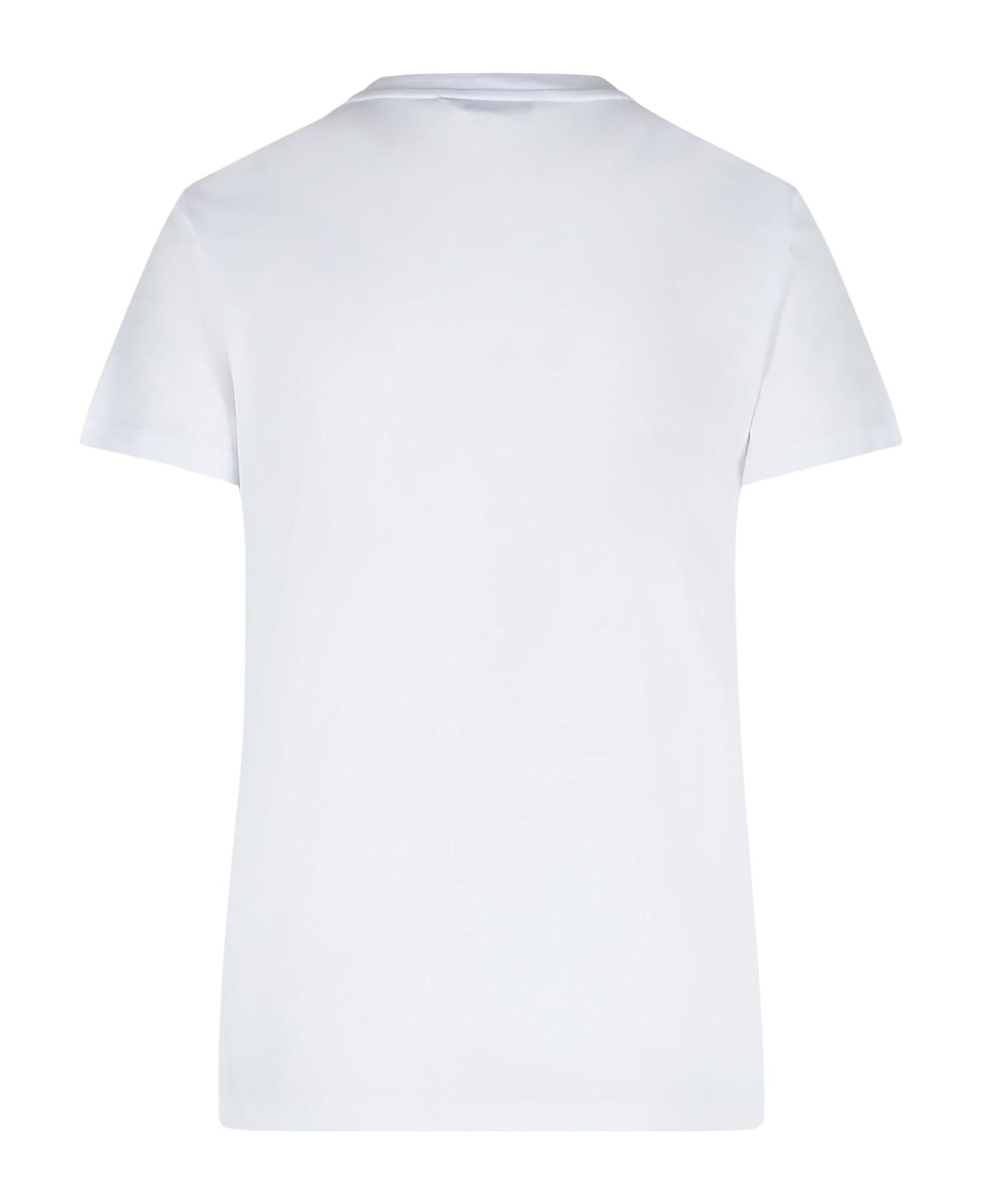 Max Mara 
nunzio
 White Cotton T-shirt - White