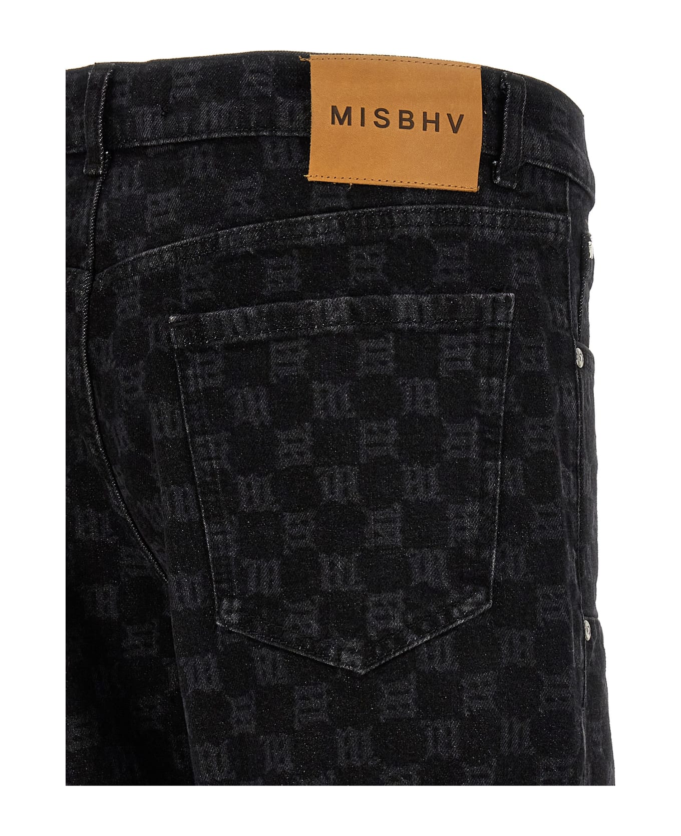 MISBHV 'monogram Carpenter' Jeans - Black  
