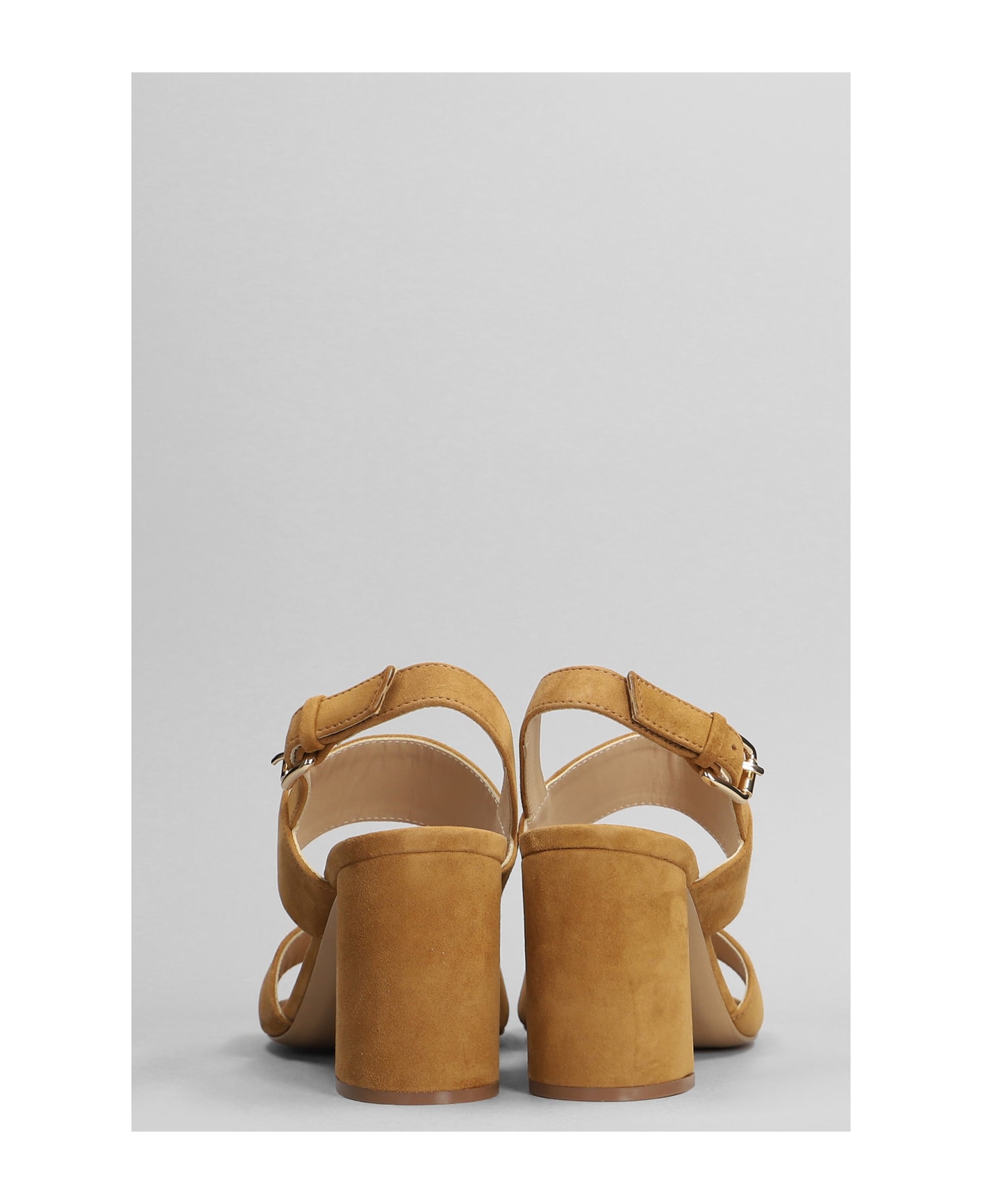 Roberto Festa Bucaneve Sandals In Leather Color Suede - leather color サンダル