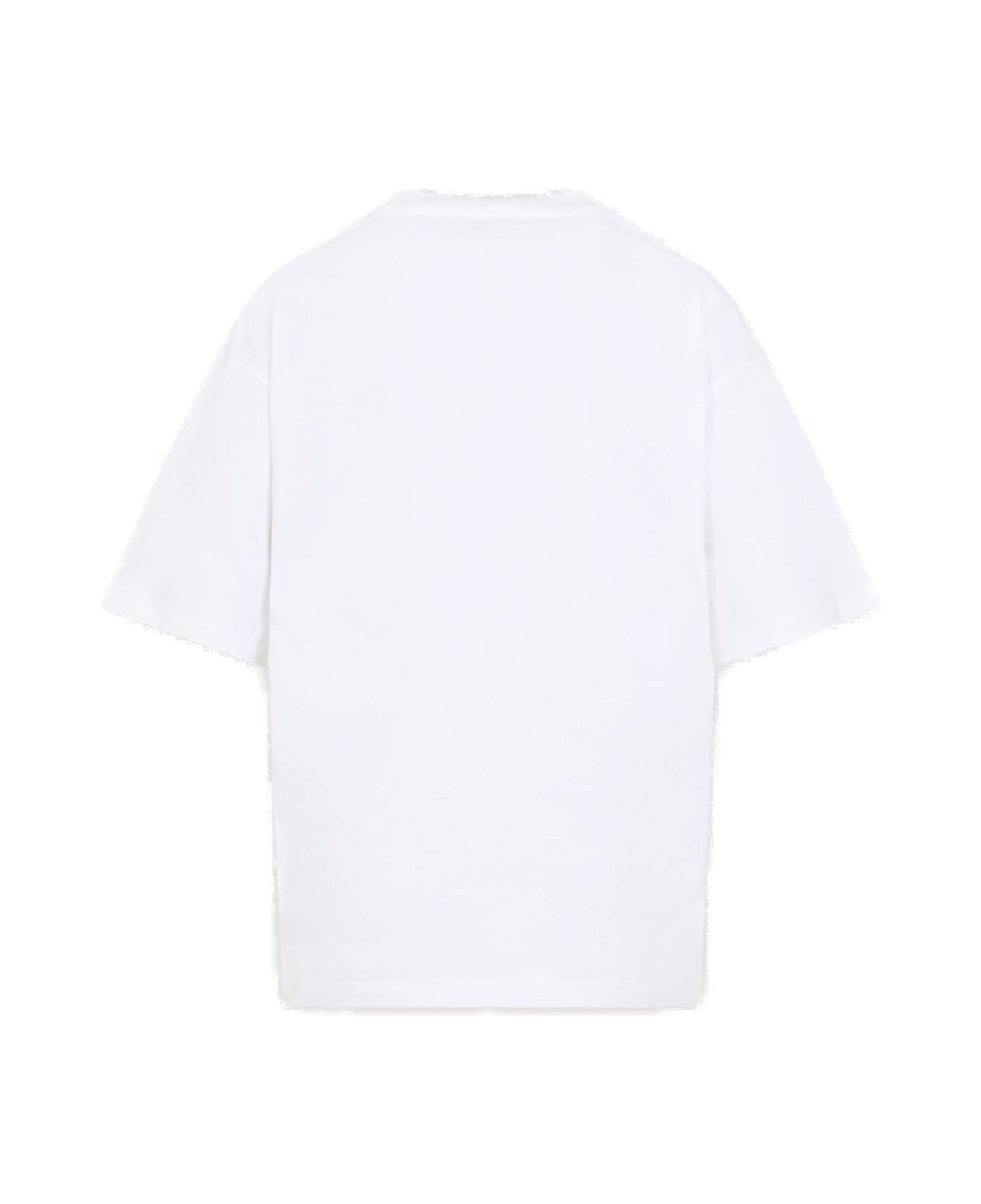 Marni White Cotton T-shirt - WHITE
