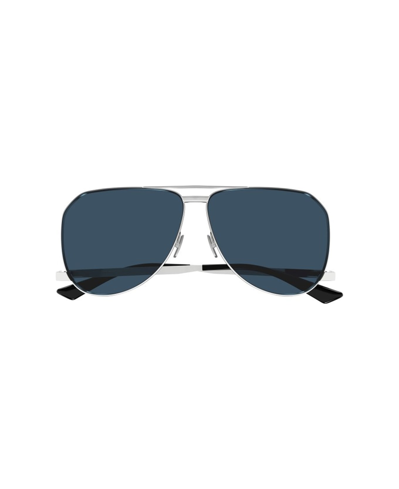 Saint Laurent Eyewear Sl 690 Dust 003 Silver Sunglasses - Argento