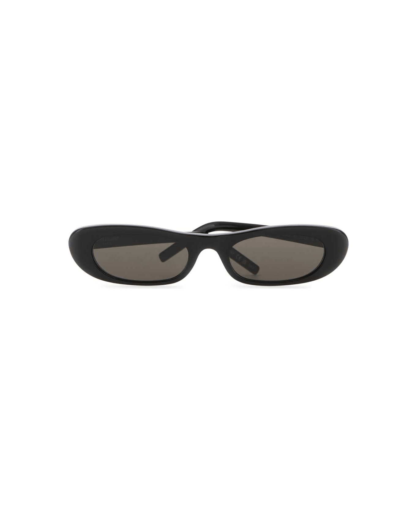 Saint Laurent Black Acetate Sl 557 Shade Sunglasses - BLKBLKBLK