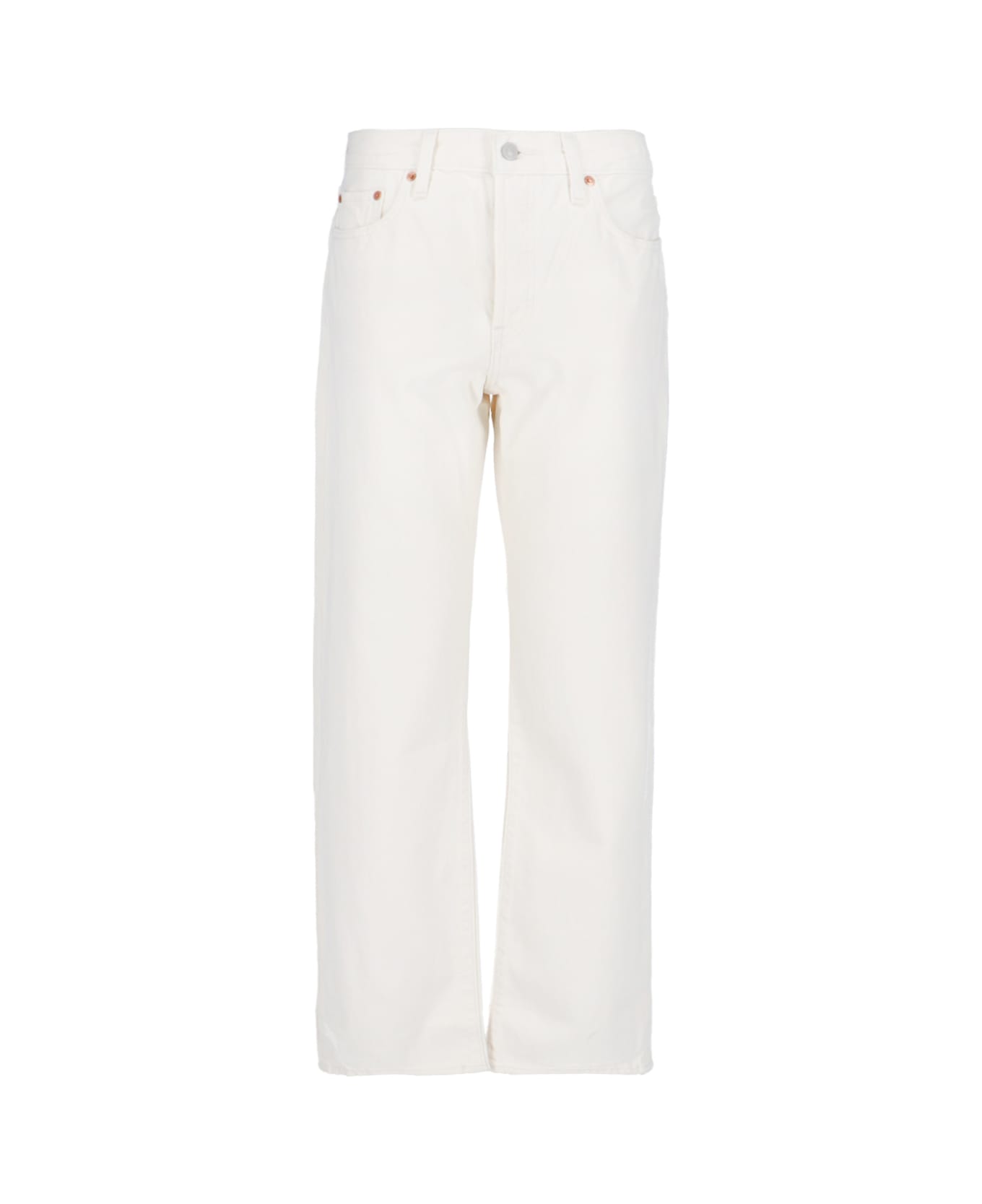 Levi's "501® 90's" Straight Jeans - White