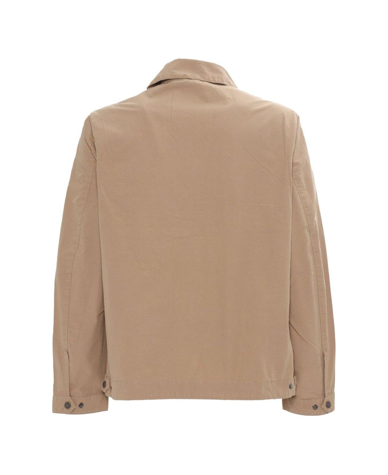 Barbour Long Sleeved Buttoned Jacket - Beige