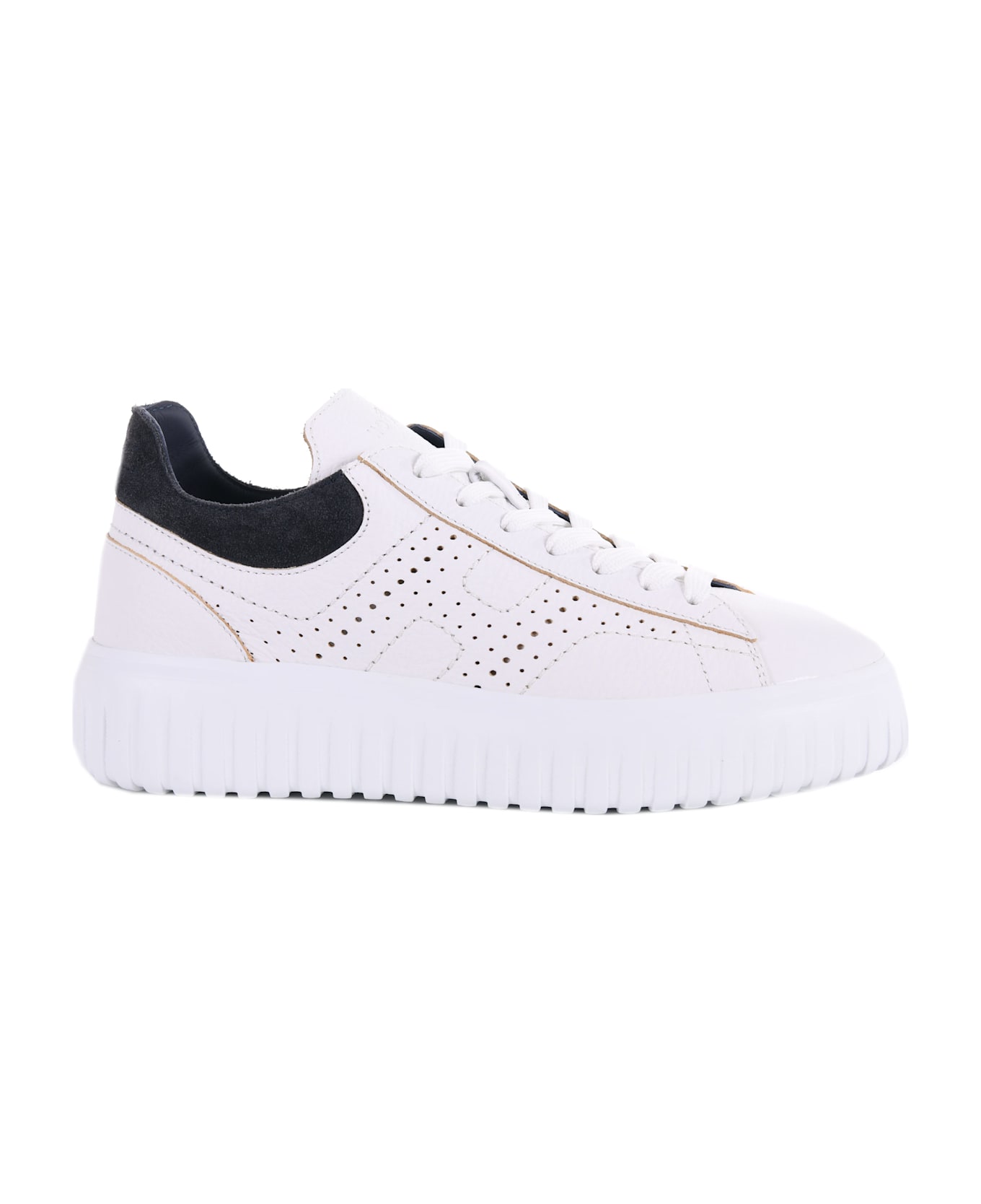 Hogan H-stripes Sneakers - White
