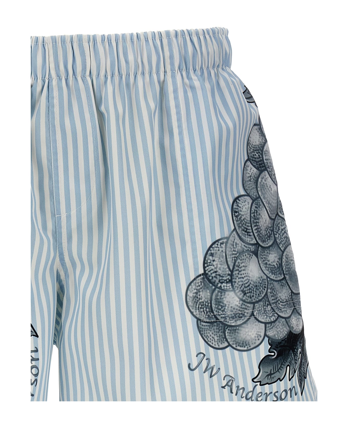 J.W. Anderson 'grape' Swimsuit - Light Blue ショートパンツ