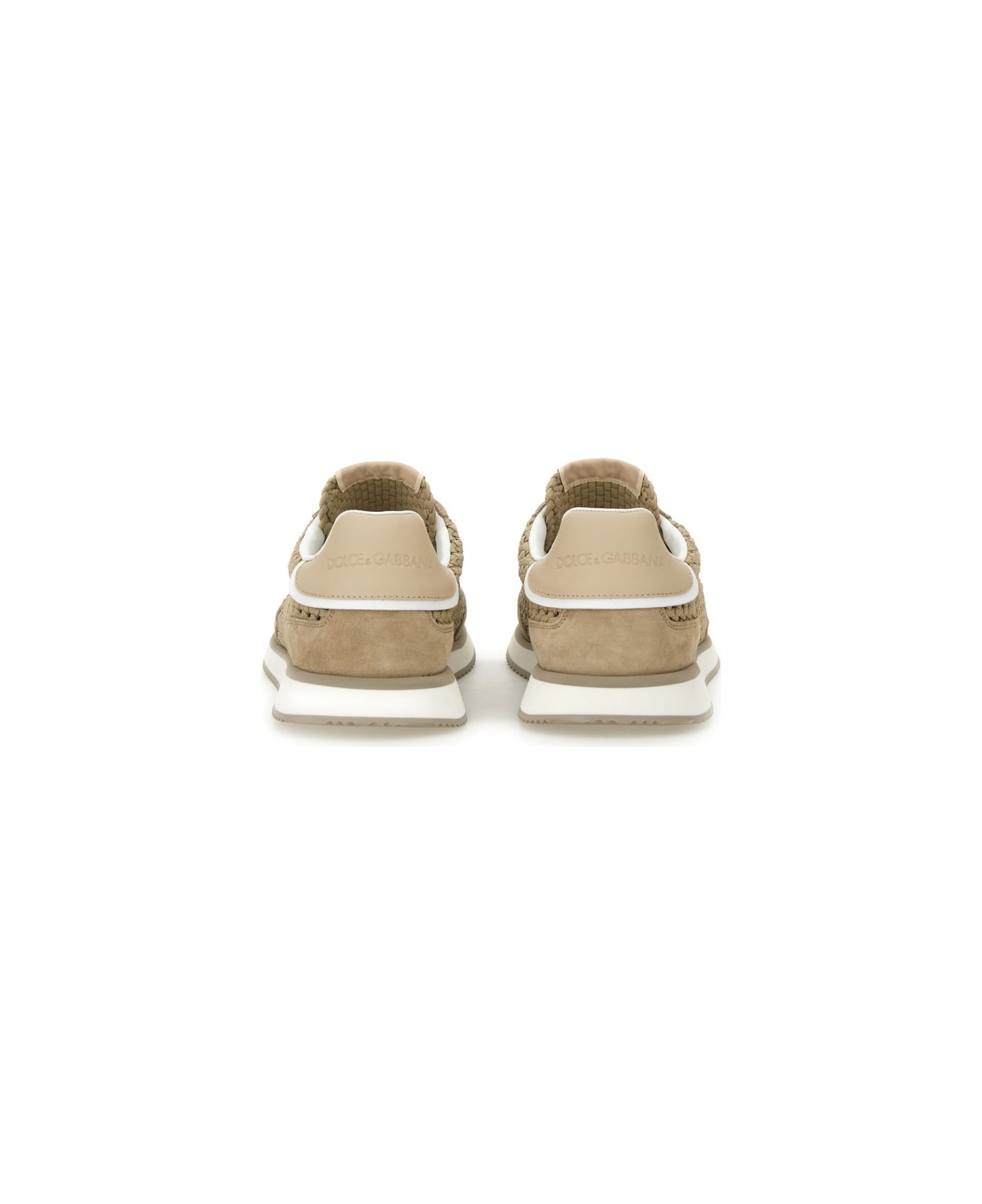 Dolce & Gabbana "cushion" Sneaker - BEIGE