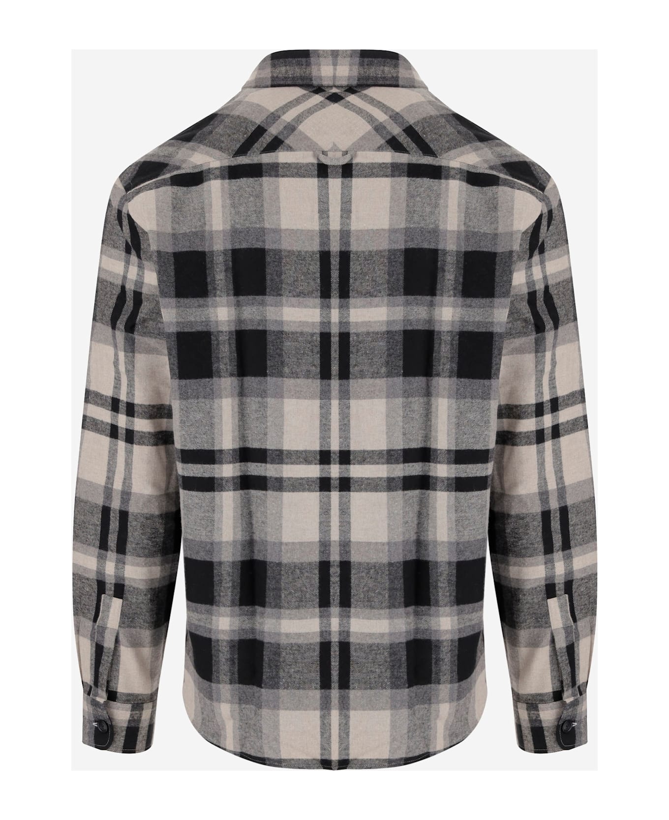Woolrich Checked Shirt In Cotton Blend By Todd Snyder - Red