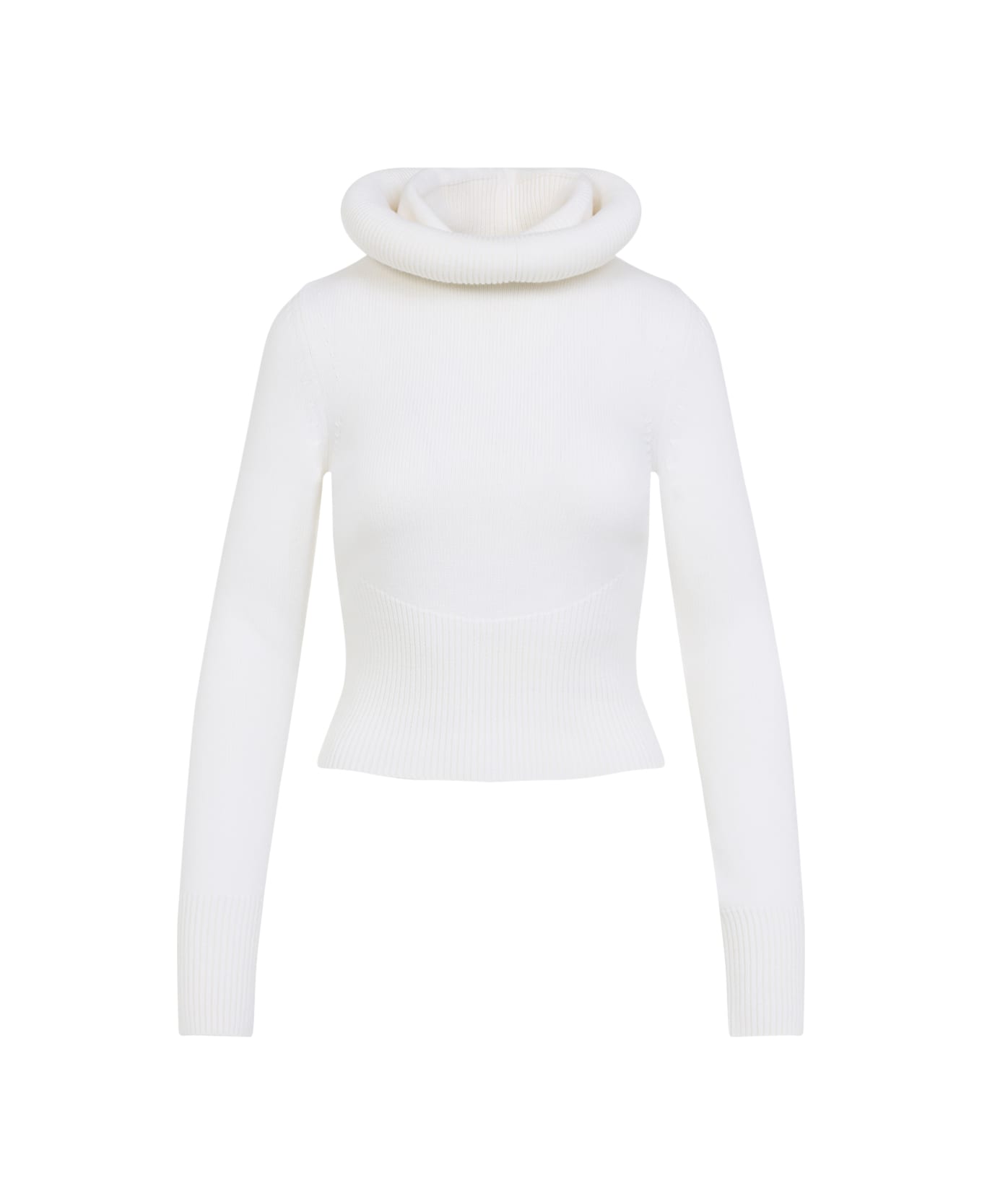 Alaia Alaïa Hooded Pullover - Blanc