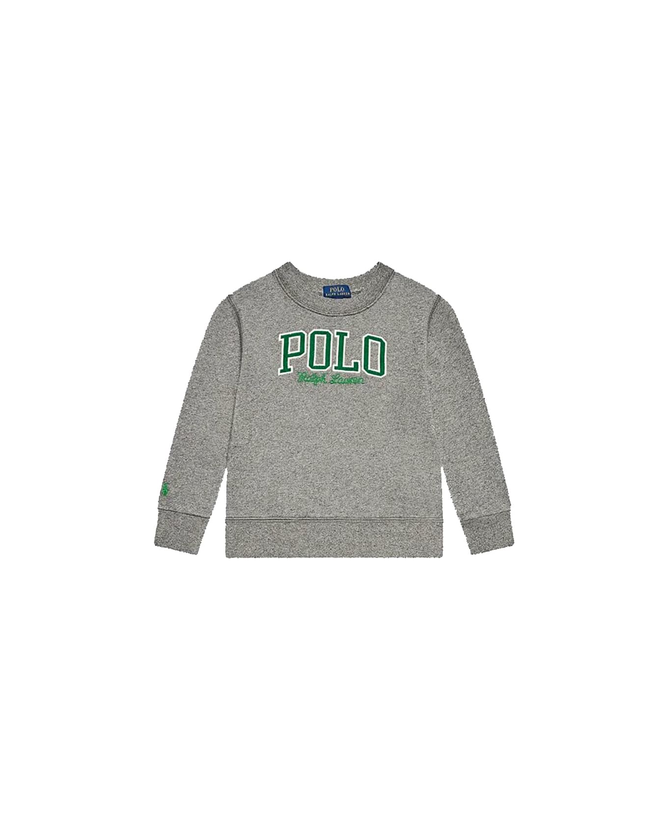 Polo Ralph Lauren Logo Crewneck Sweatshirt - GREY
