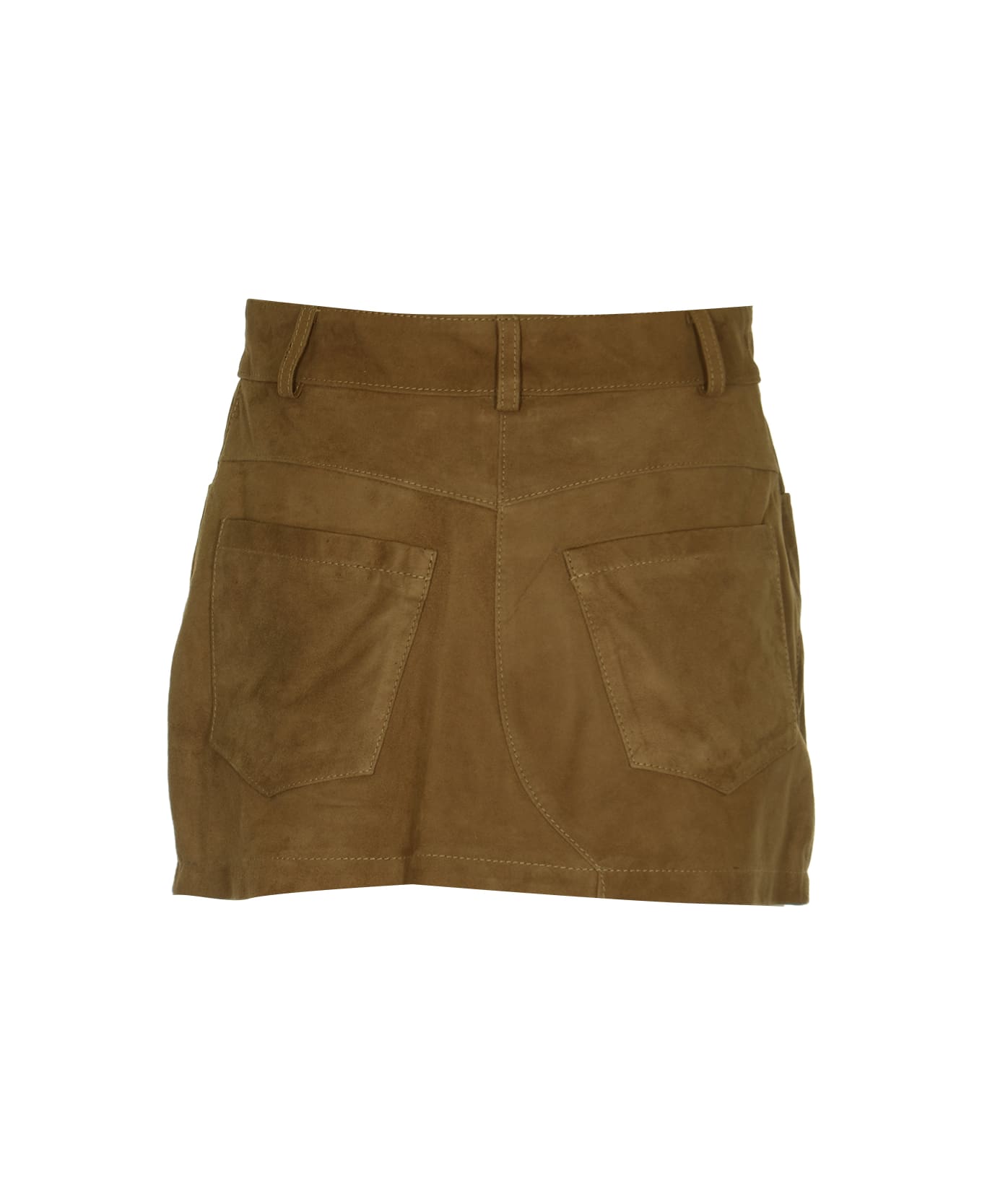 DFour 5 Pockets Short Skirt - Taupe スカート