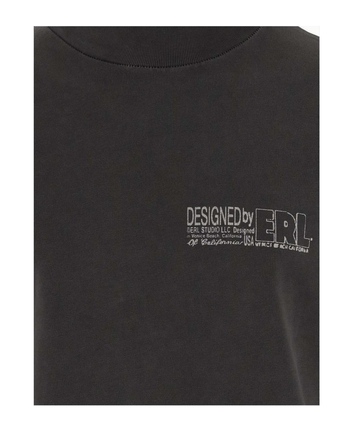 ERL T-shirt Make Believe - Black ニットウェア
