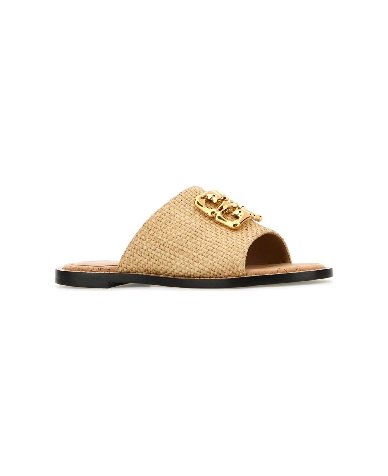 Givenchy Raffia 4g Liquid Slippers - NATURAL