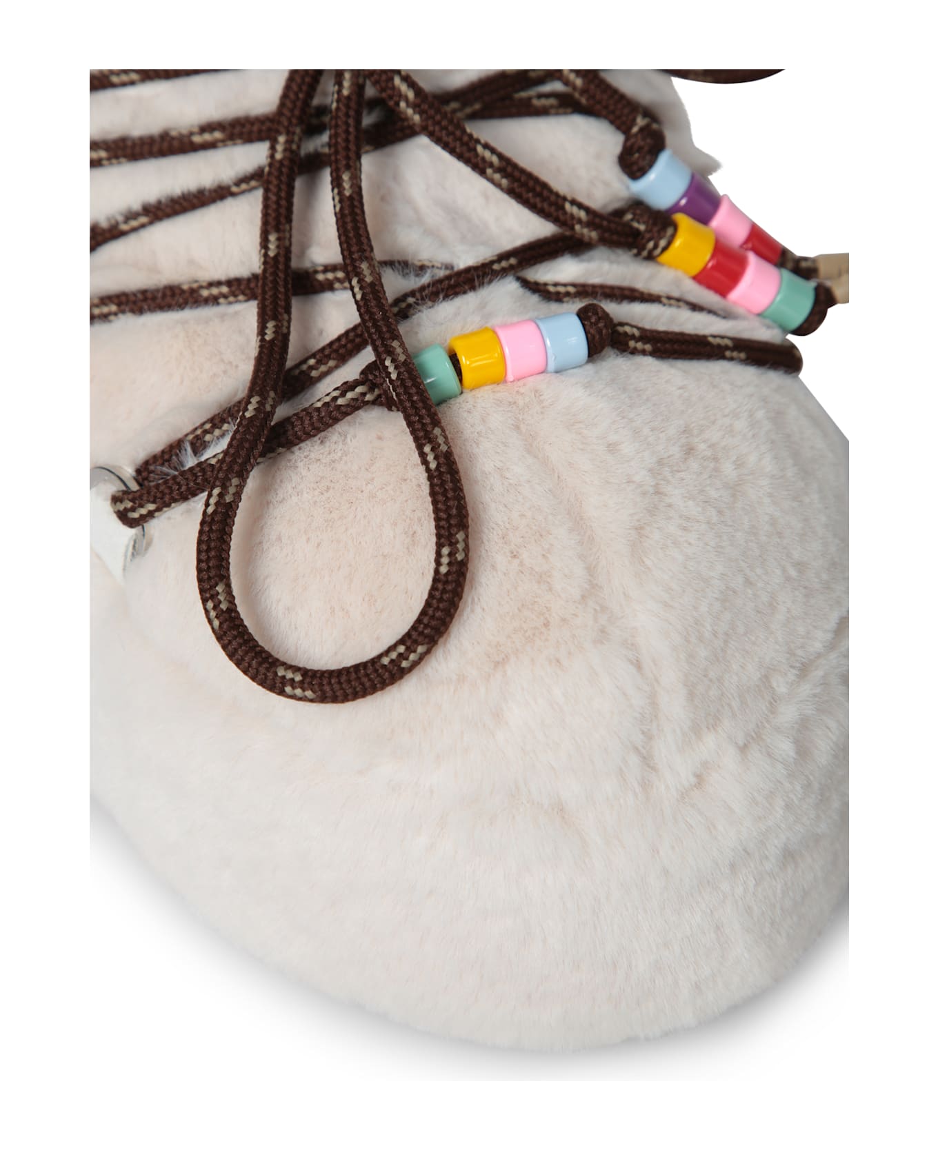 Moon Boot Icon Low Faux Fur Boots - White