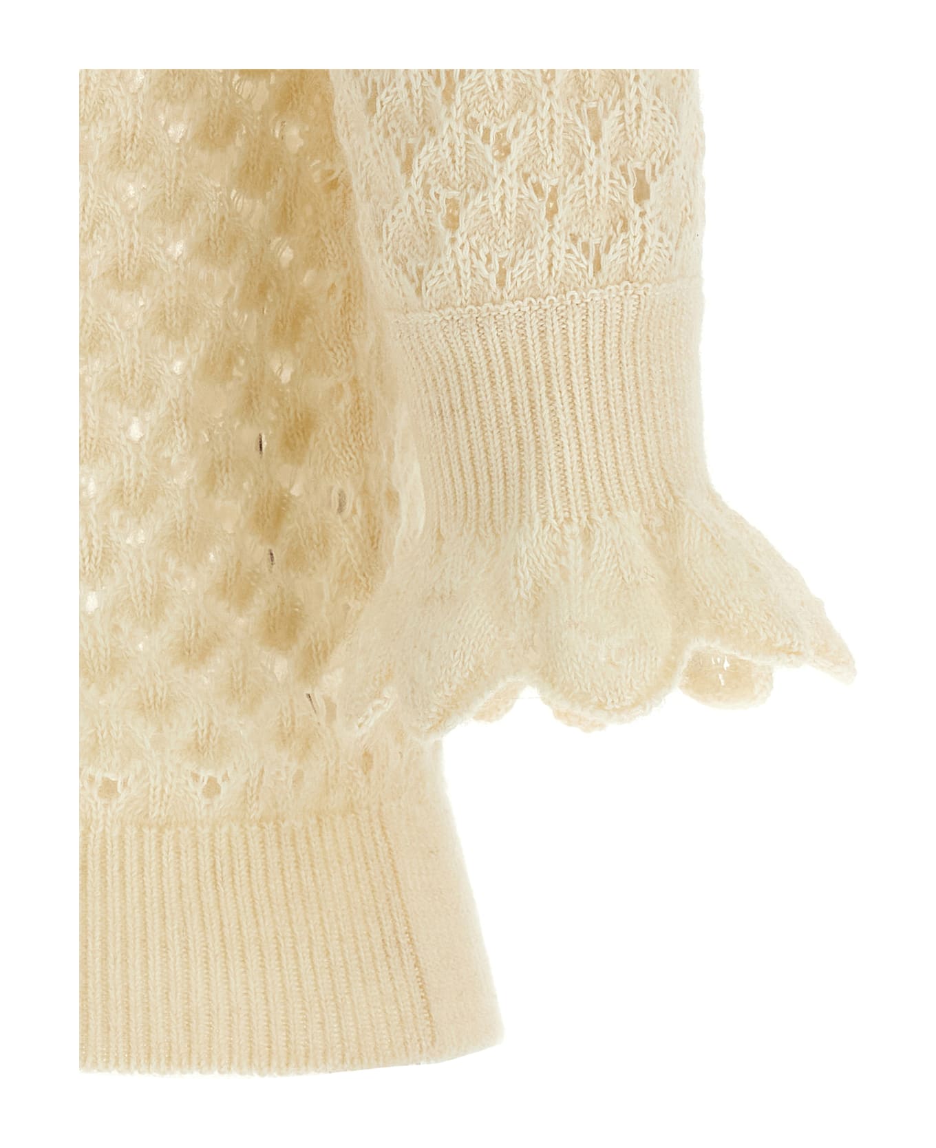 Chloé Pointelle Knit - White