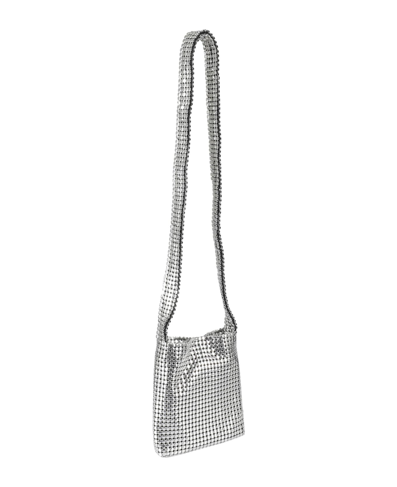 Paco Rabanne Mini Pixel Bag - Silver
