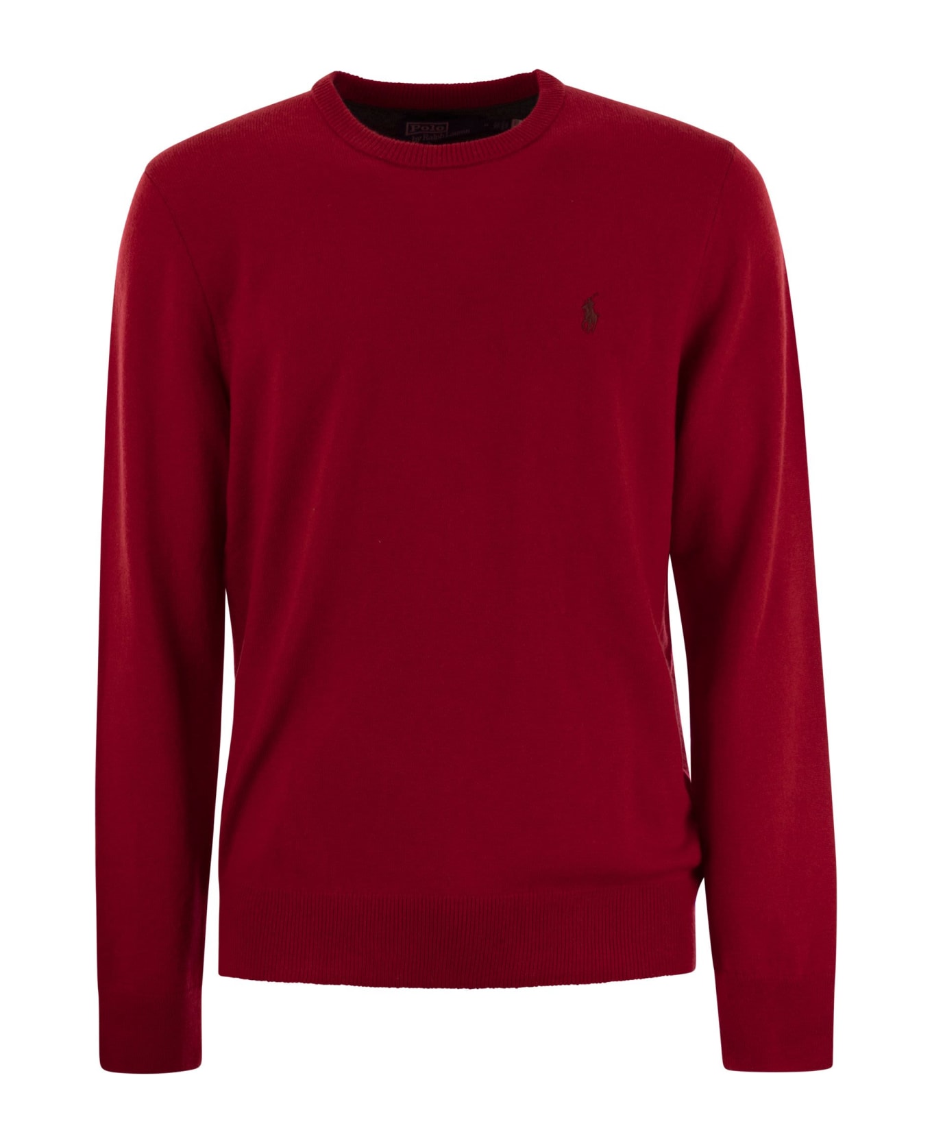 Polo Ralph Lauren Crew-neck Wool Sweater - Red
