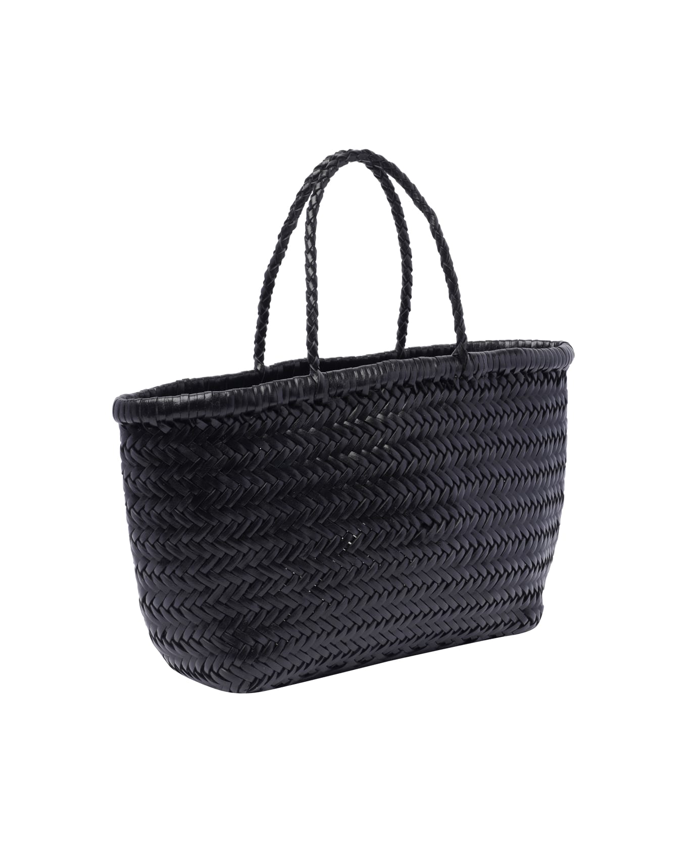 Dragon Diffusion Mini Triple Bamboo Jump Handbag - Black