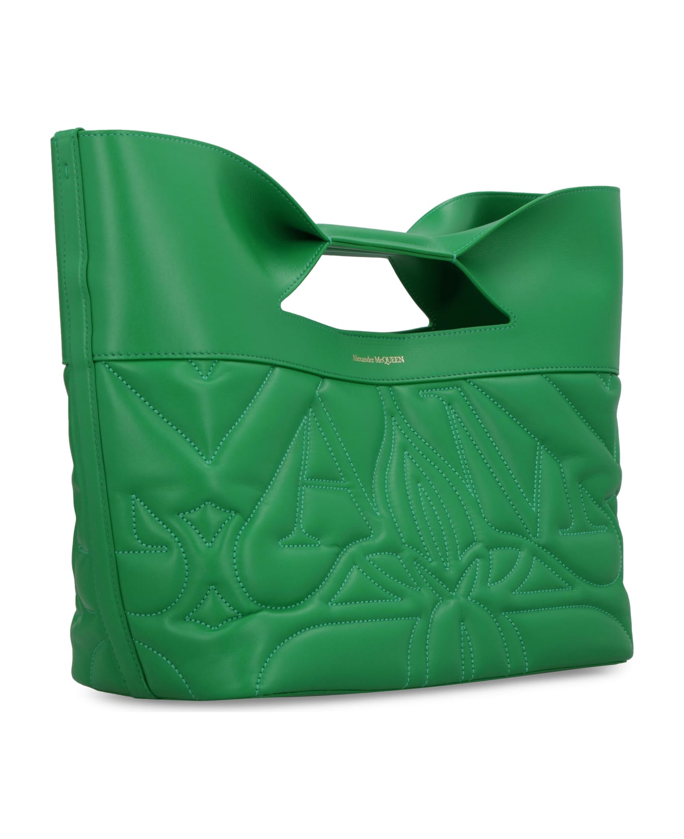 Alexander McQueen The Bow Handbag - green