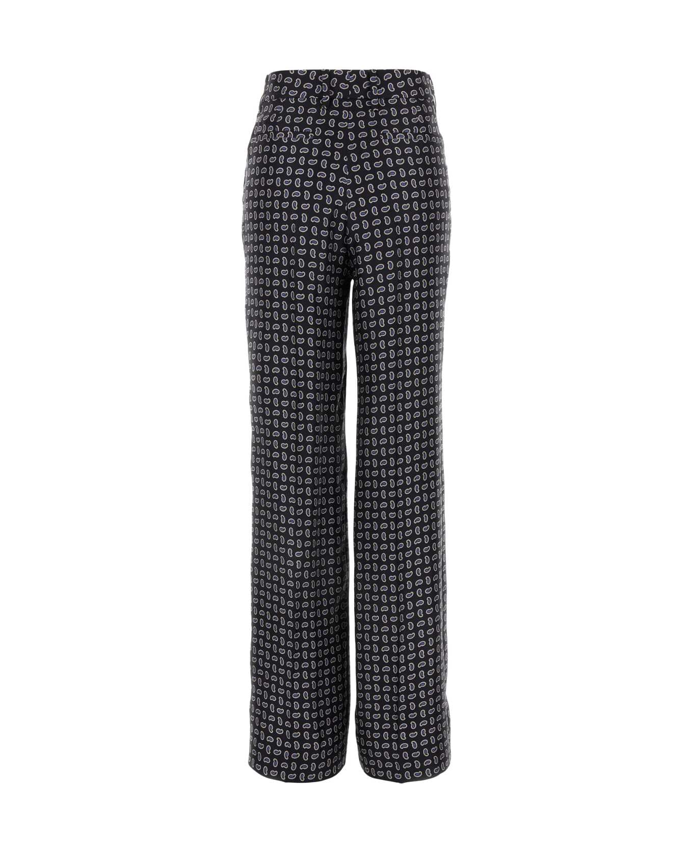 パンツ PRADA FW24 Printed silk pant (P238ISOOO15GG F0008) Prada Printed Silk Pant | italist
