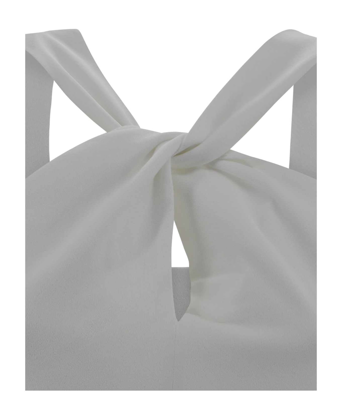 D.Exterior Top Viscose Knot - White
