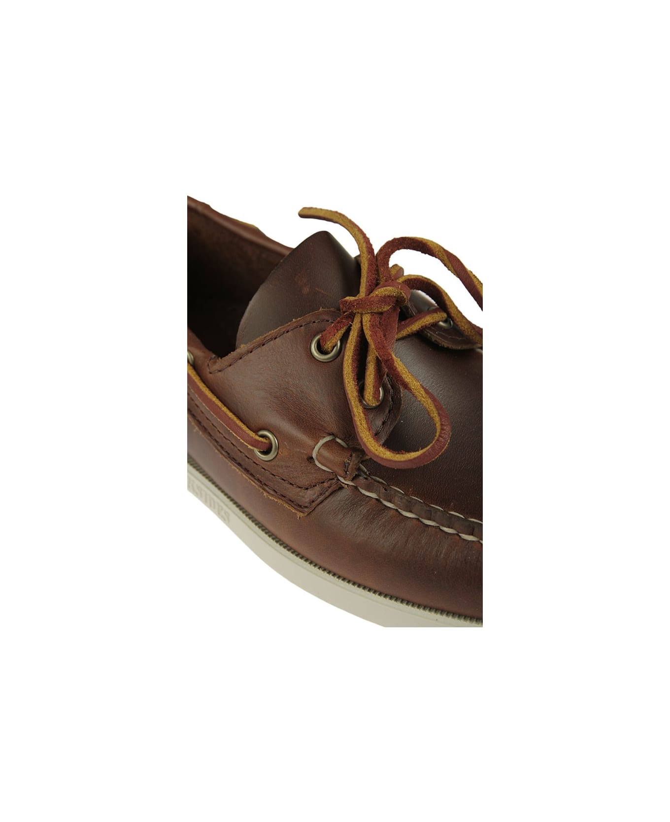 Sebago Docksides Portland Waxed Shoes - Marrone