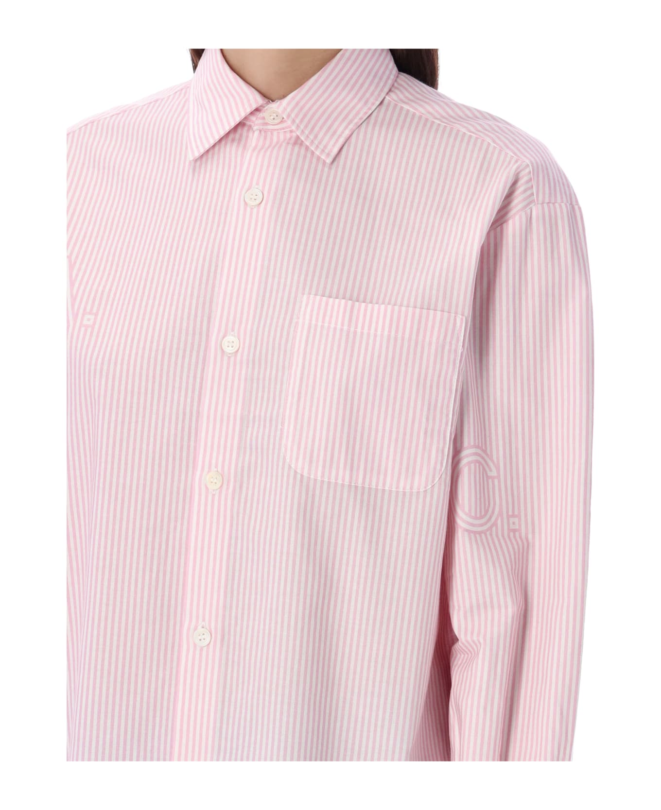 A.P.C. Sela Shirt Stripes - PINK