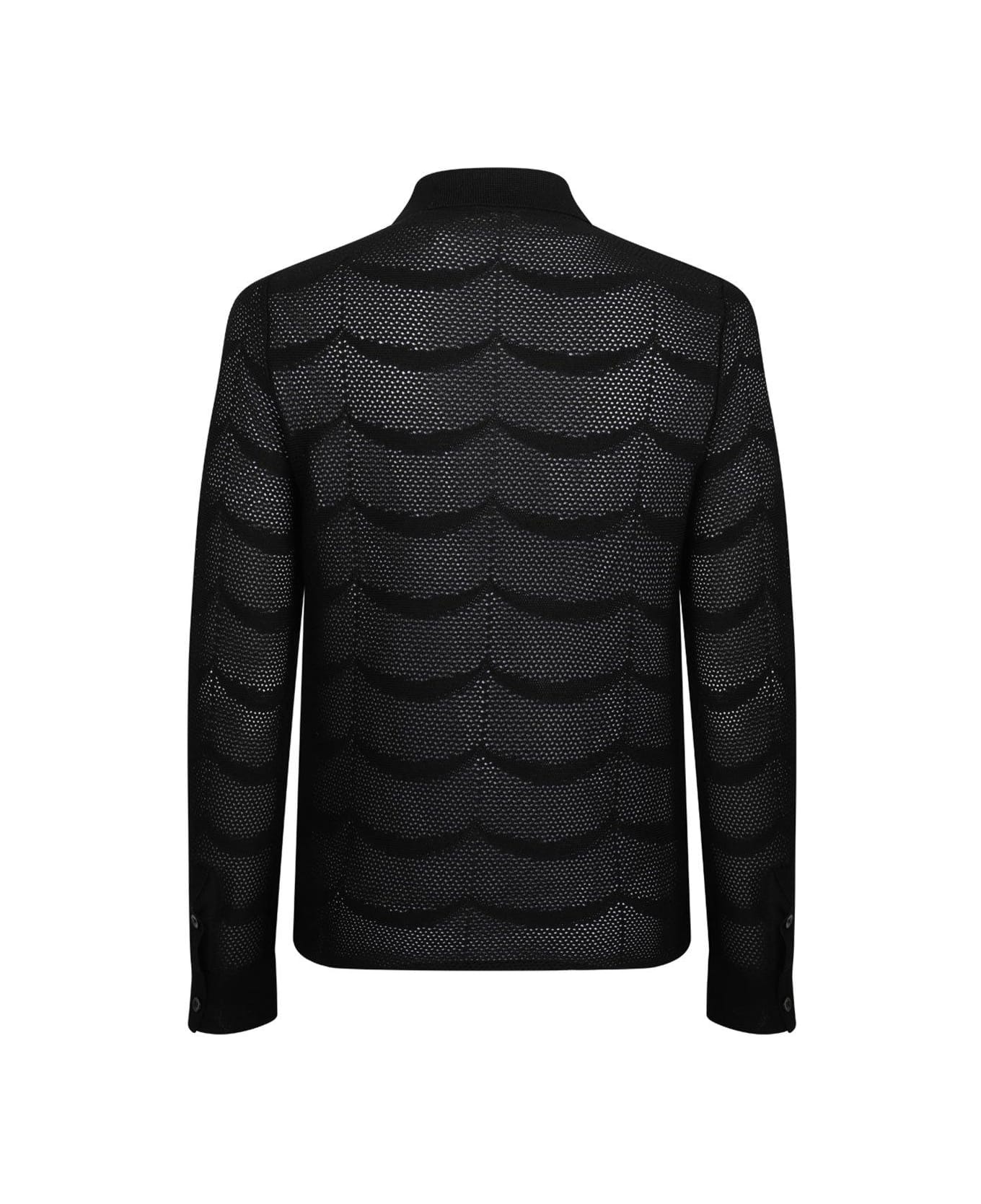 Tom Ford Knitted Shirt - Black