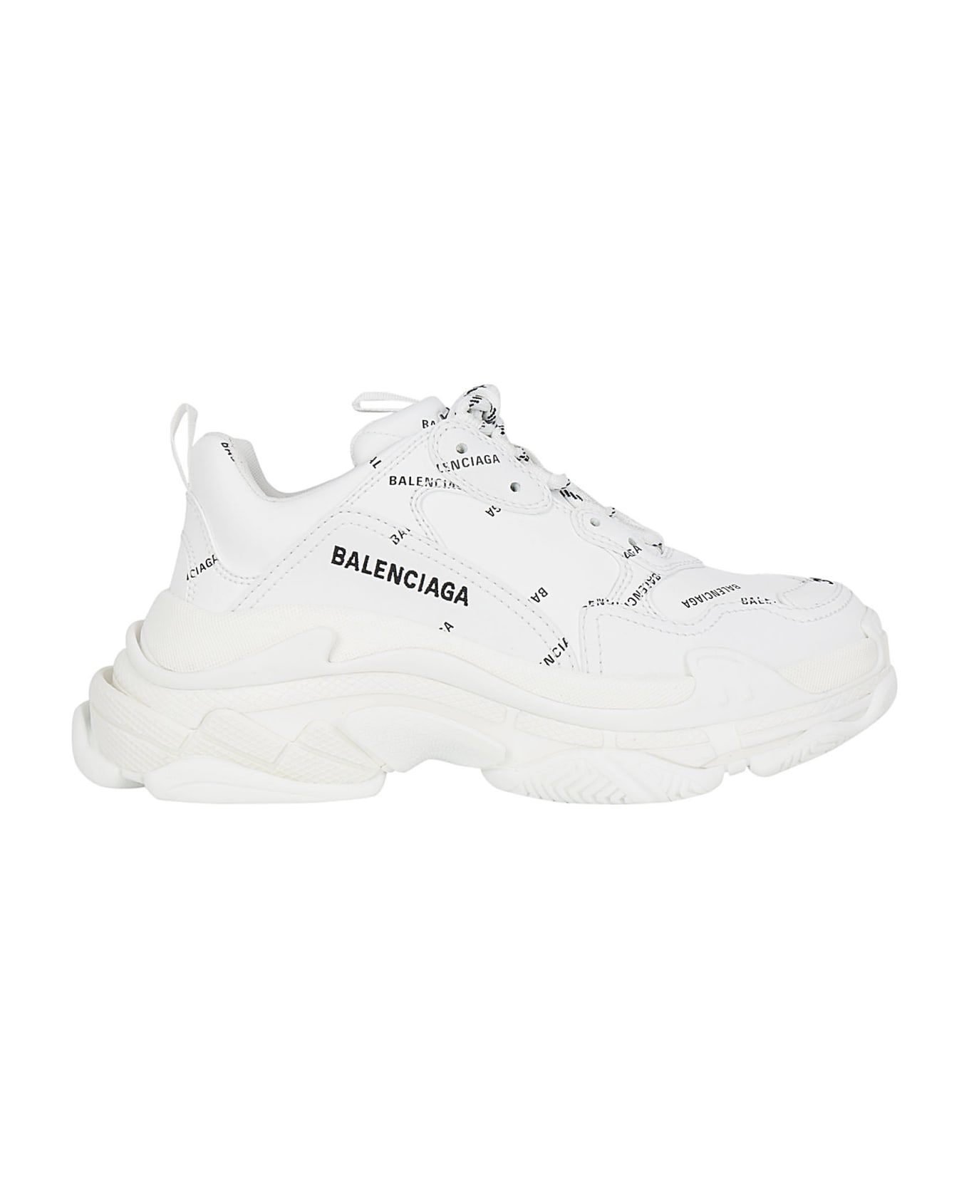 Balenciaga Triple S Sneakers - Whiteblack