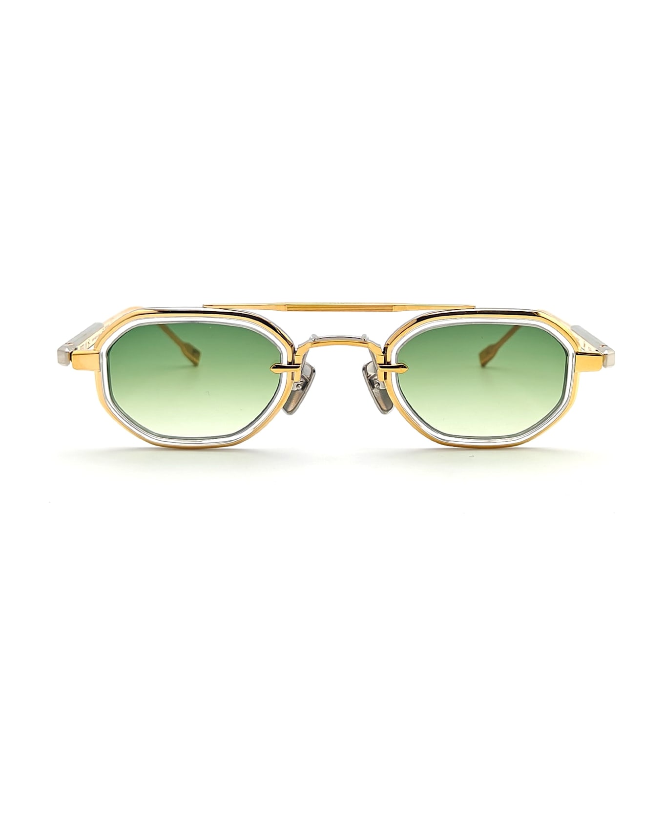 Sato Avior - Yellow Gold / Platinum Sunglasses - yellow gold