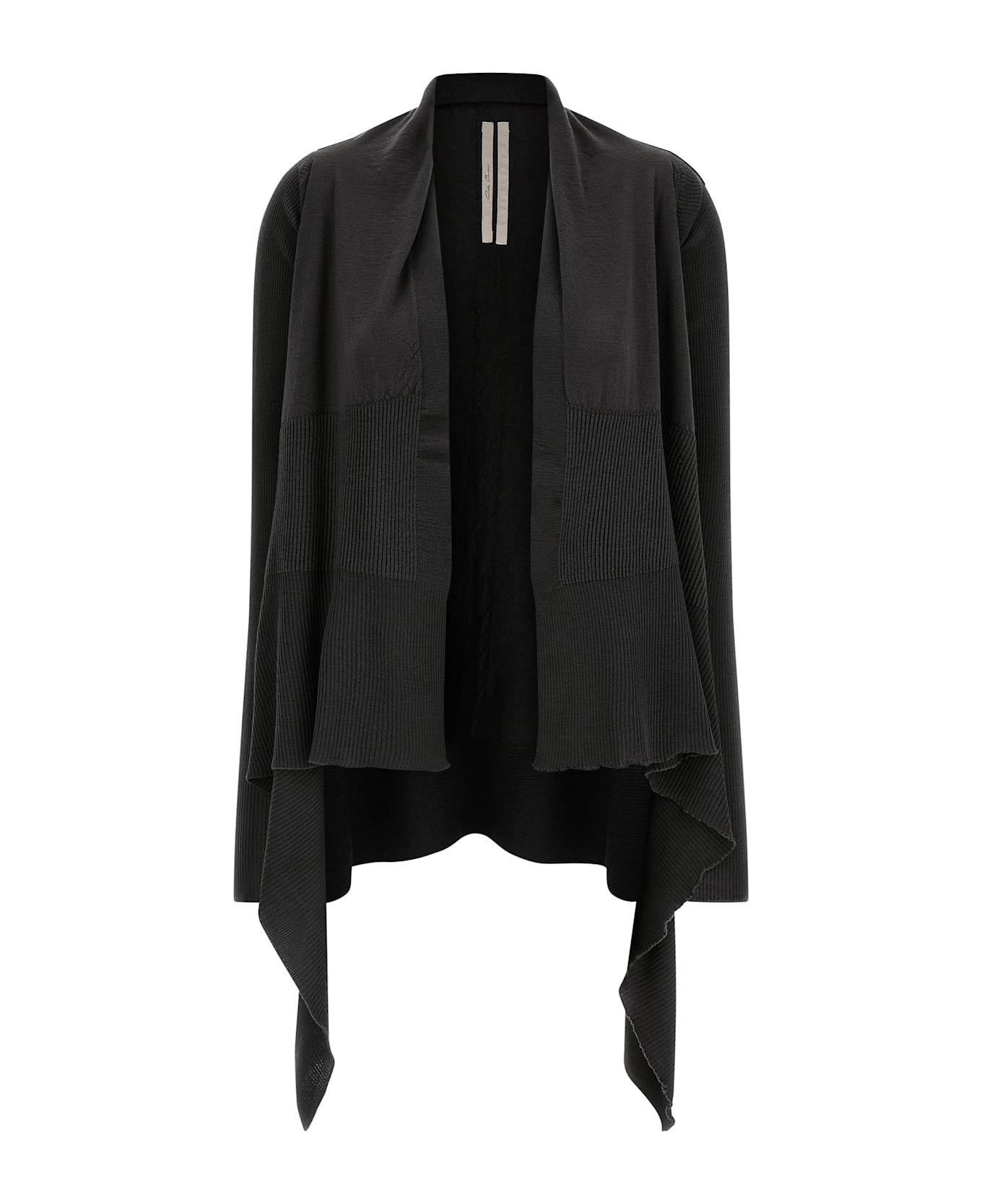 Rick Owens 
medium Wrap
 Cardigan - Black  